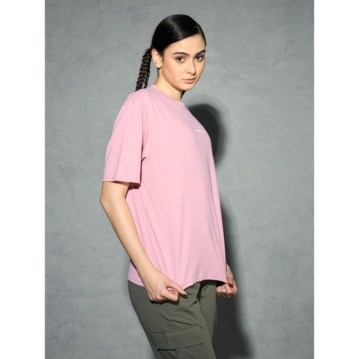 Technosport Solid Boxy Fit Short Sleeve T-Shirt-sports-women-clothing-coatsandjackets-jackets-image-6