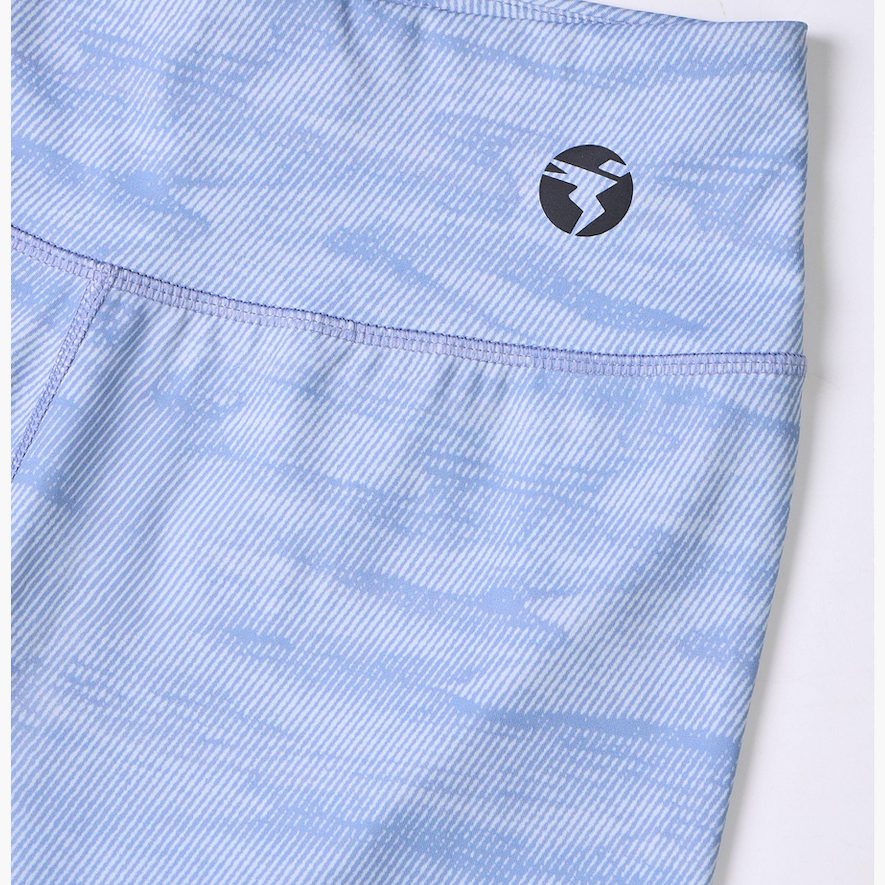 تكنوسبورت × ستايلي - بنطال ليقنز نسائي مطبوع بحزام عريض-women-clothing-sportswearandactivewear-bottoms-image-5
