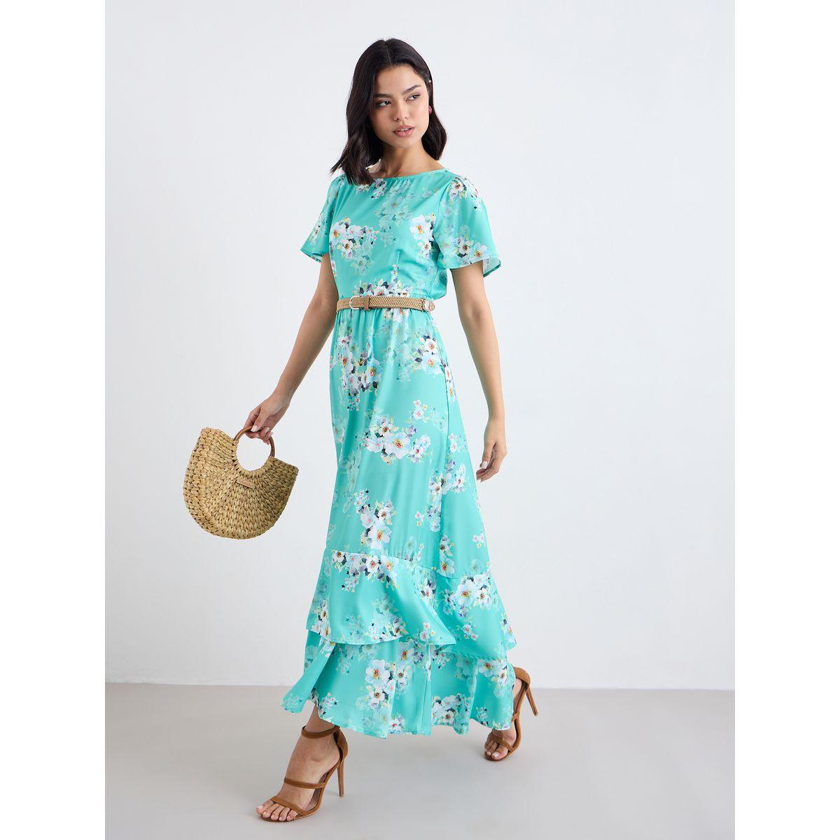 فستان طويل مطبع بزهور ومزين بطبقات-women-clothing-dresses-image-1