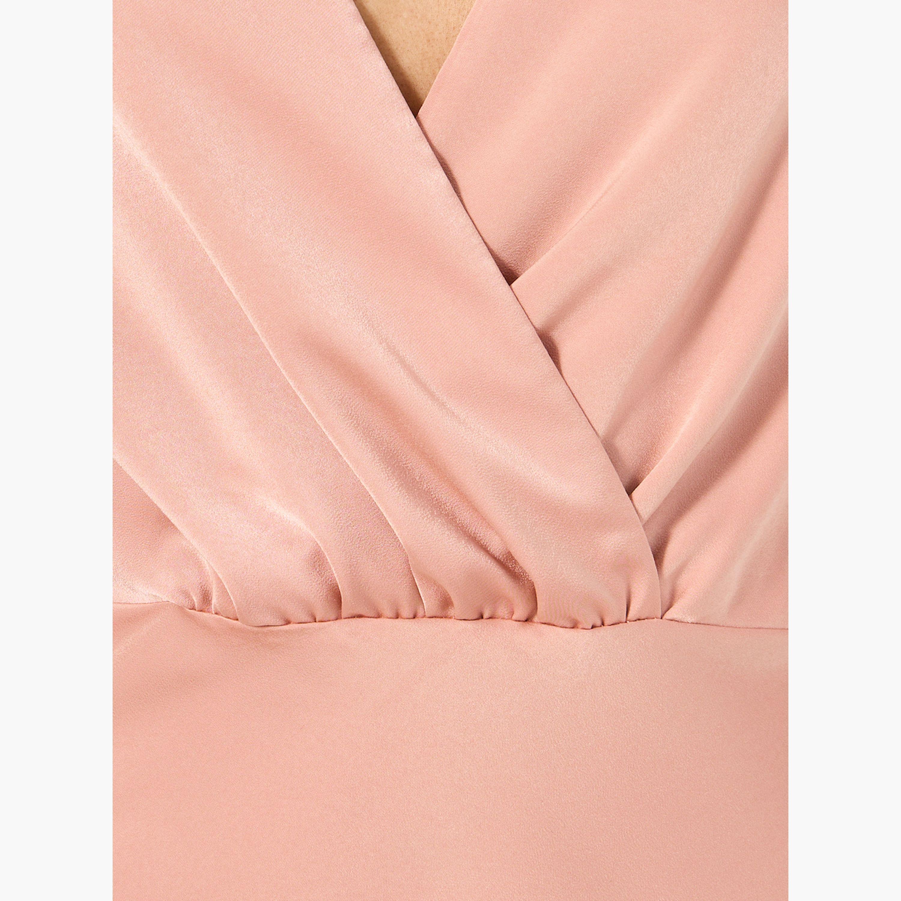 ستايلي - فستان ماكسي سادة بدون أكمام على شكل حرف A-women-clothing-dresses-image-4