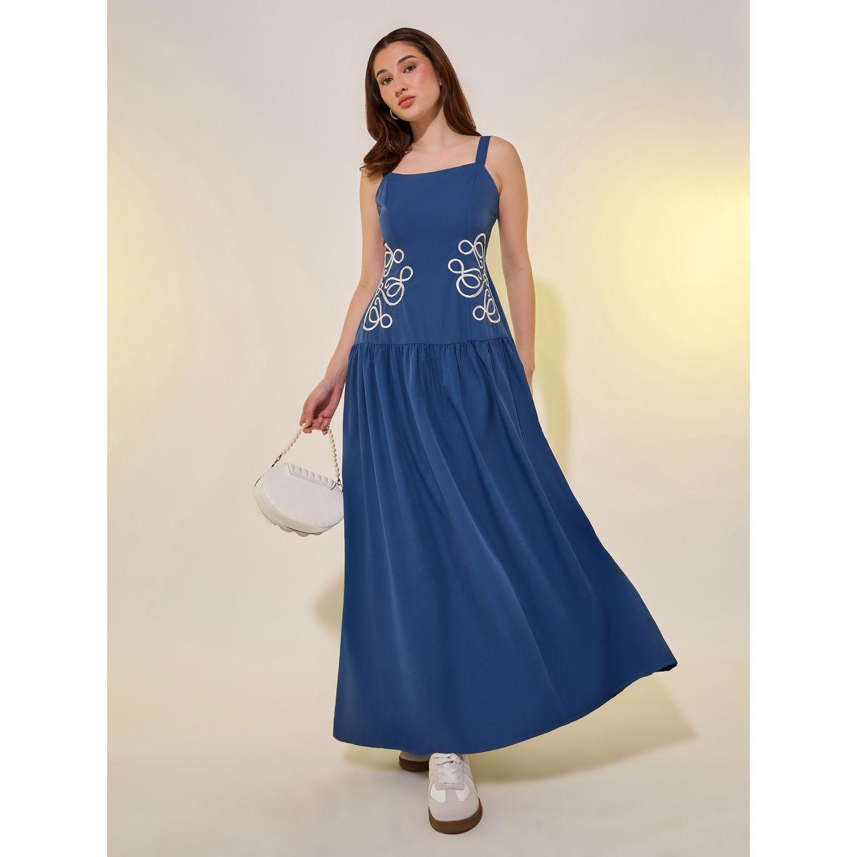 Styli Embroidered Strappy A-Line Maxi Dress-women-clothing-dresses-image-2
