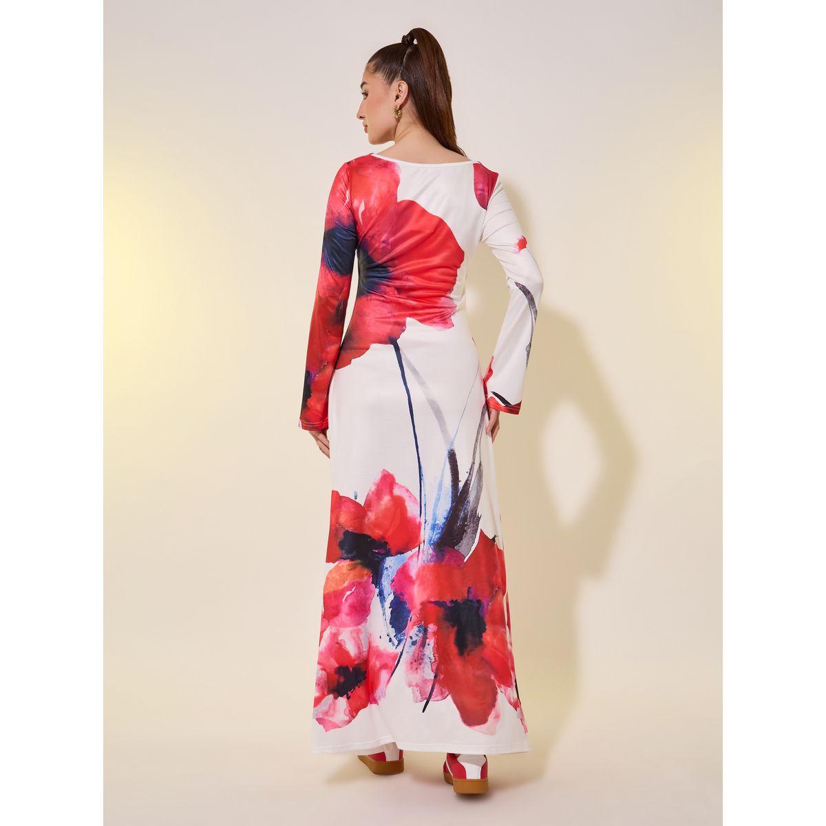 Styli Floral Print Long Sleeves A-Line Maxi Dress-women-clothing-dresses-image-5