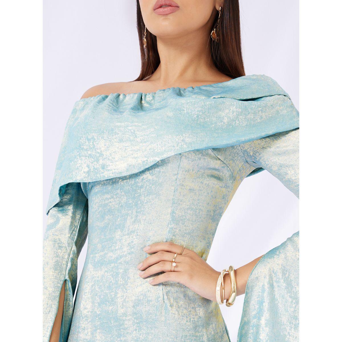 فستان طويل بأكتاف مكشوفة وأكمام طويلة-women-clothing-dresses-image-4