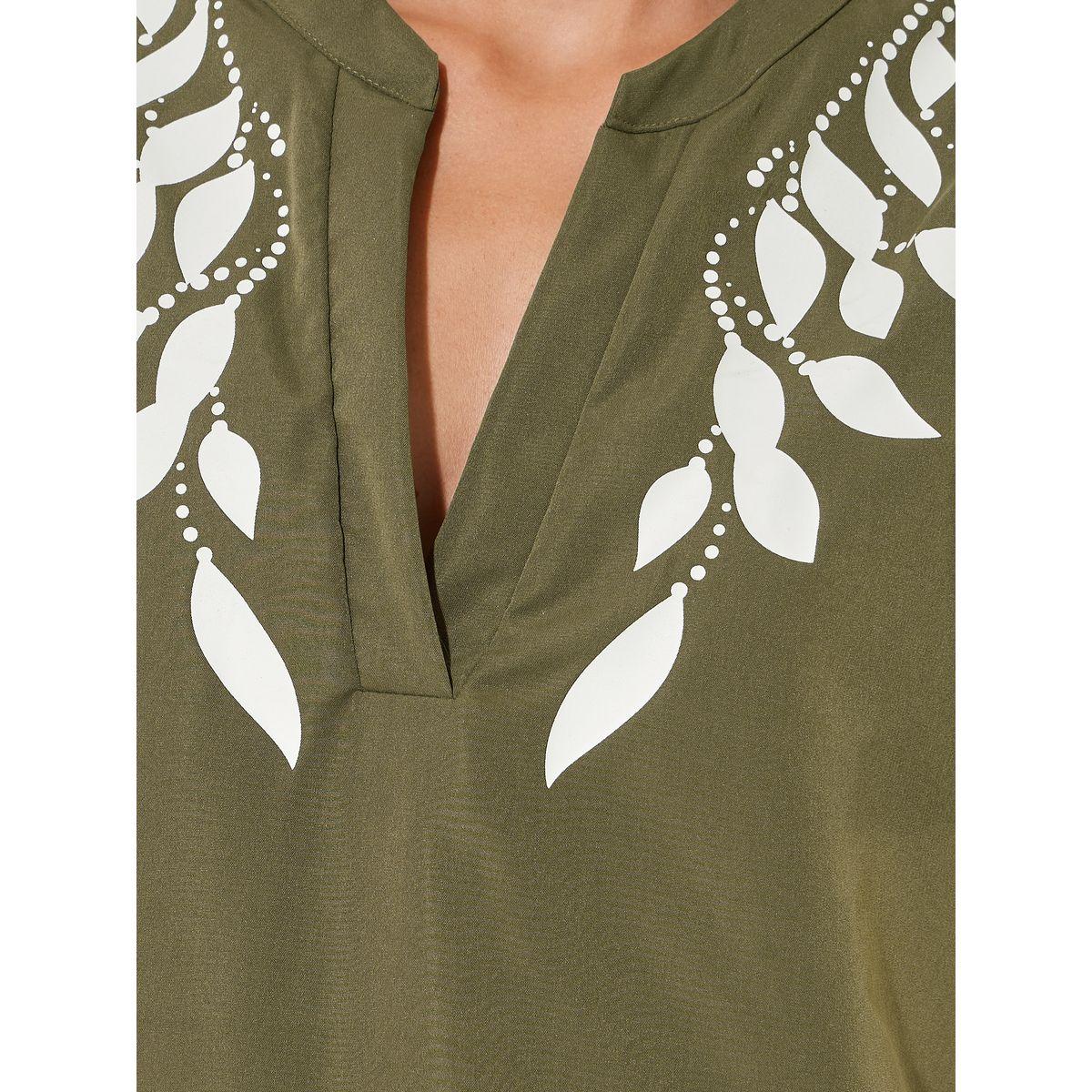بلوزة بطبعة جرافيك وأكمام منفوخة-women-clothing-shirtsandblouses-blouses-image-3