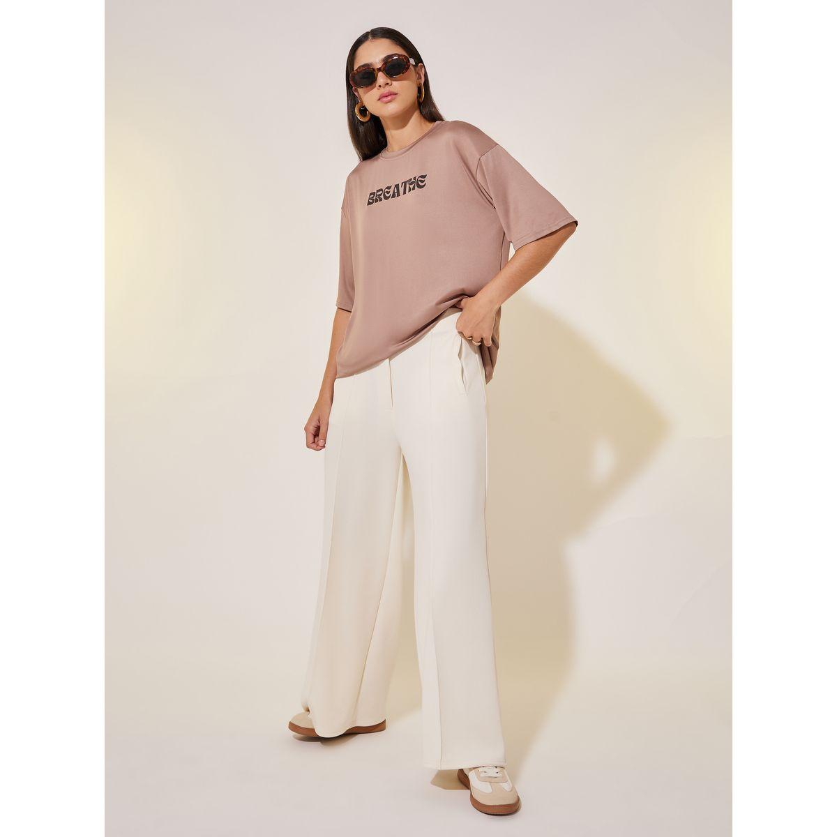 Styli Relaxed Fit Round Neck Printed T-shirt-women-clothing-tshirts-image-2