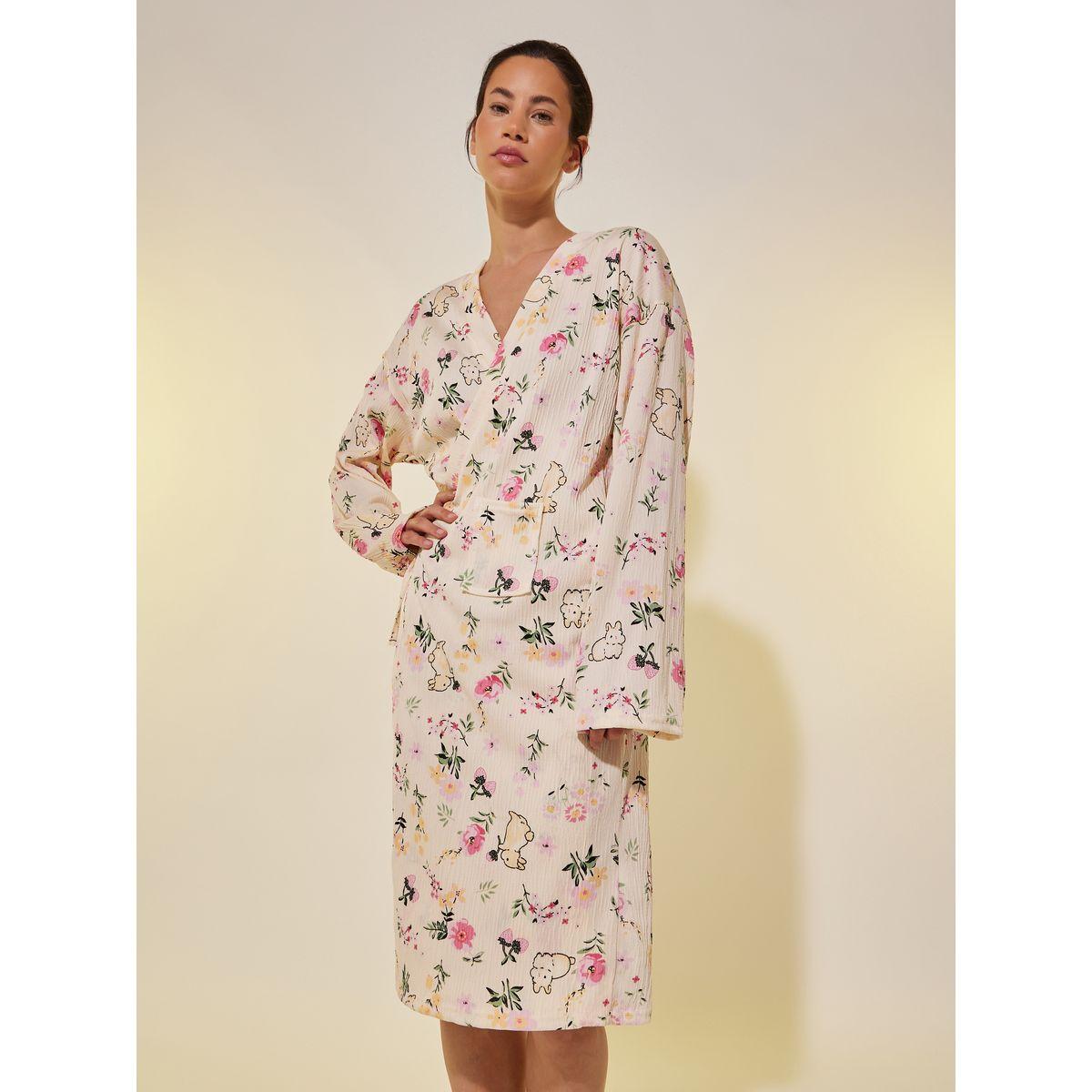 Styli All-Over Print Long Sleeve Robe-women-clothing-nightwear-robes-image-2