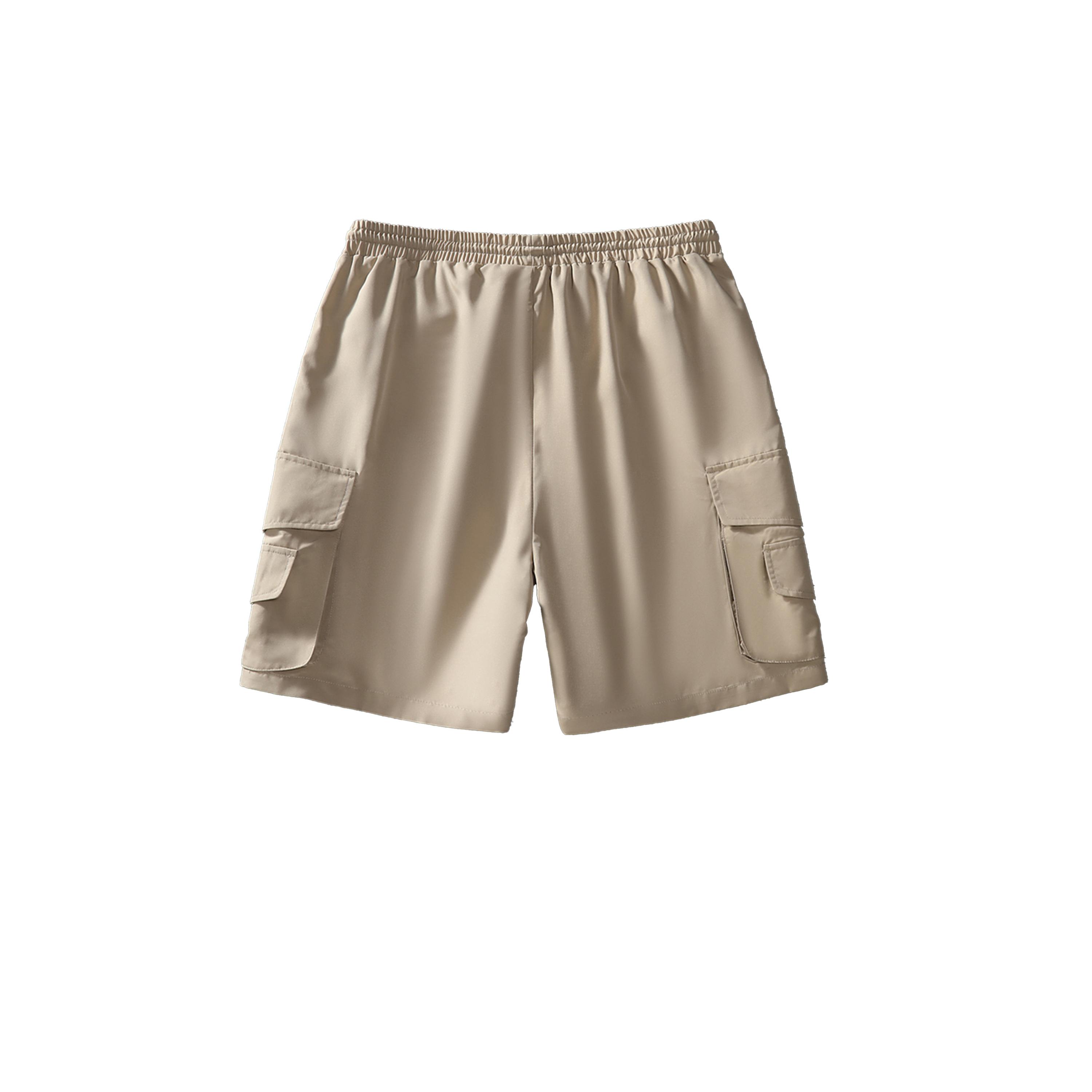 ستايلي - شورت فضفاض مع جيوب-men-clothing-bottoms-shorts-image-2