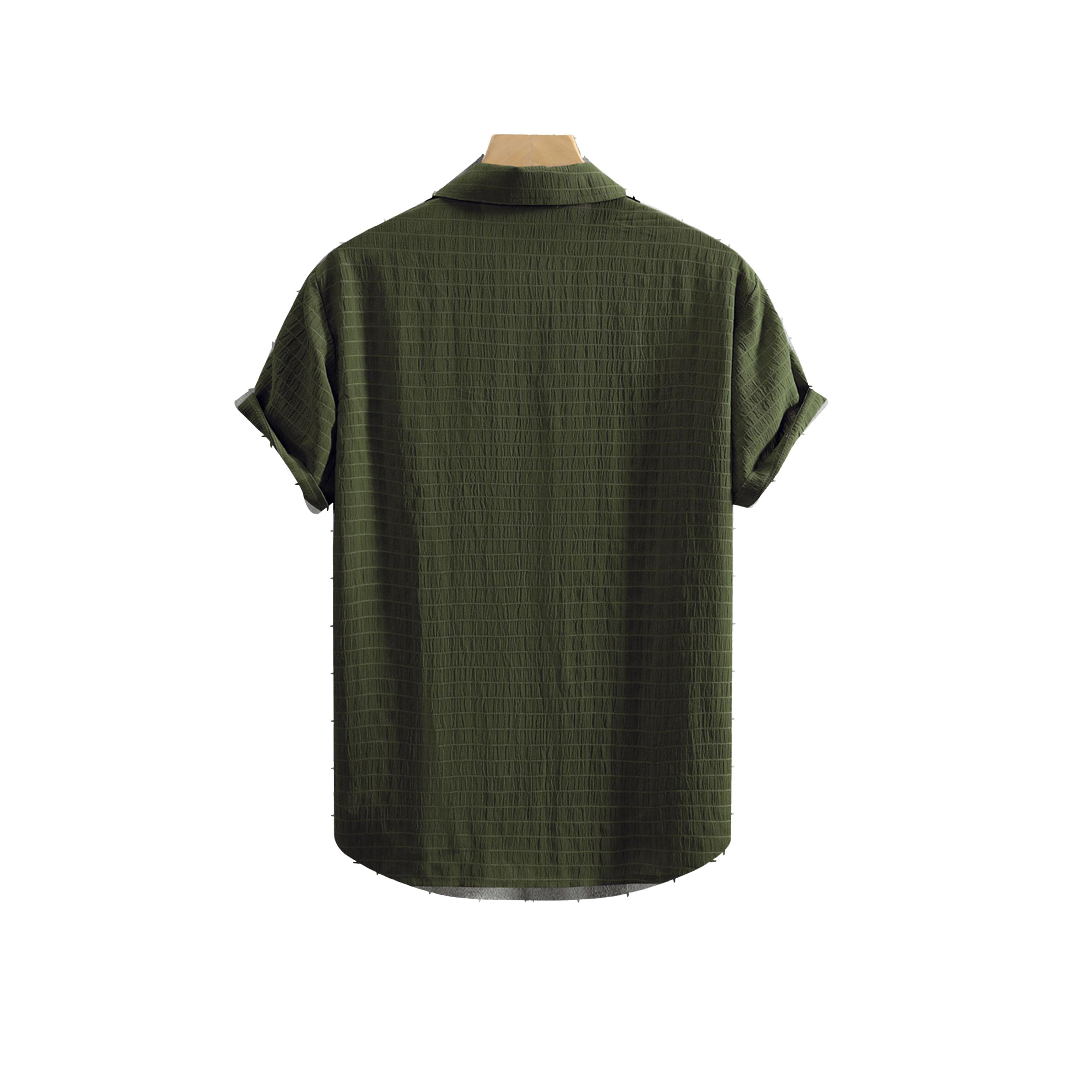 Styli Texture Short Sleeve Buttoned Shirt-men-clothing-shirts-image-2