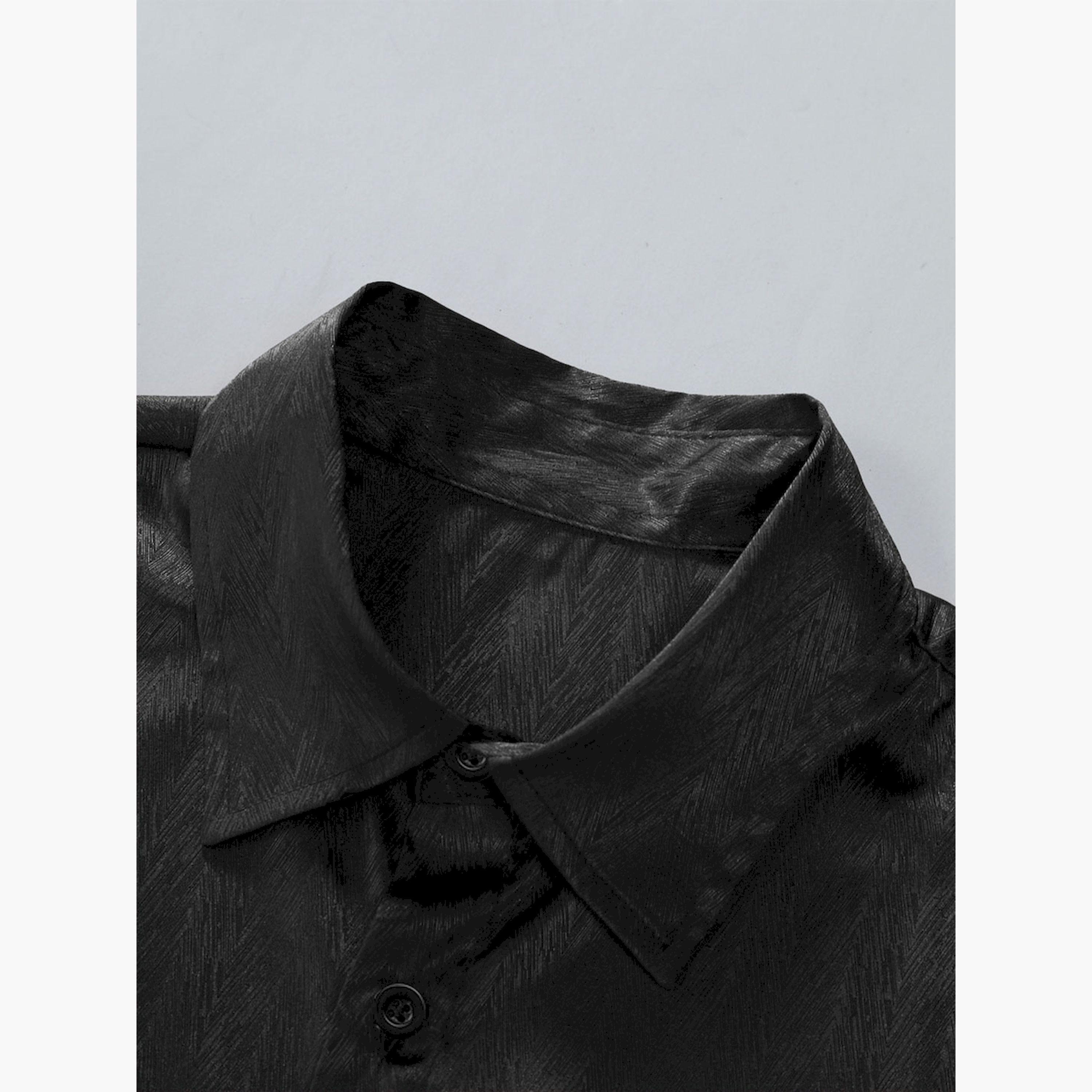 Take Two Solid Short Sleeve Button Up Shirt-men-clothing-shirts-image-3