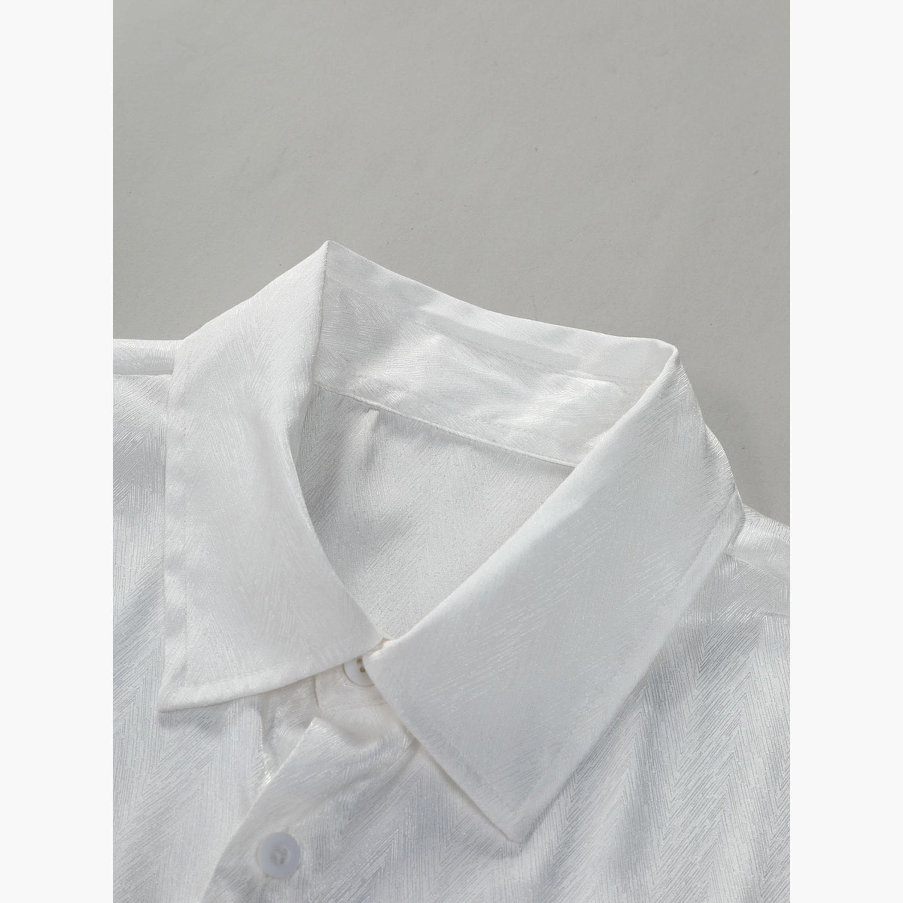 Take Two Solid Short Sleeve Button Up Shirt-men-clothing-shirts-image-3