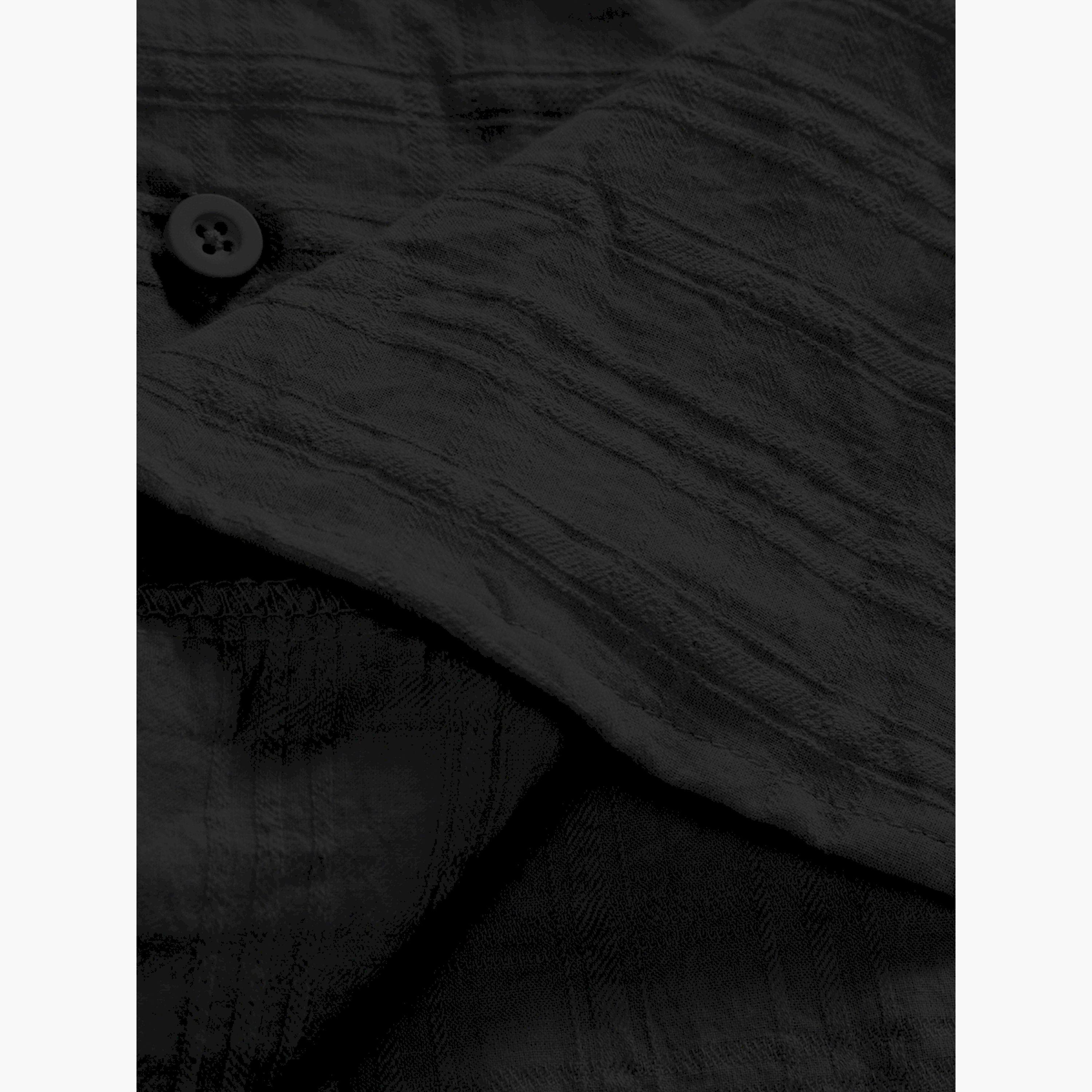 Take Two Texture Short Sleeve Buttoned Shirt-men-clothing-shirts-image-4
