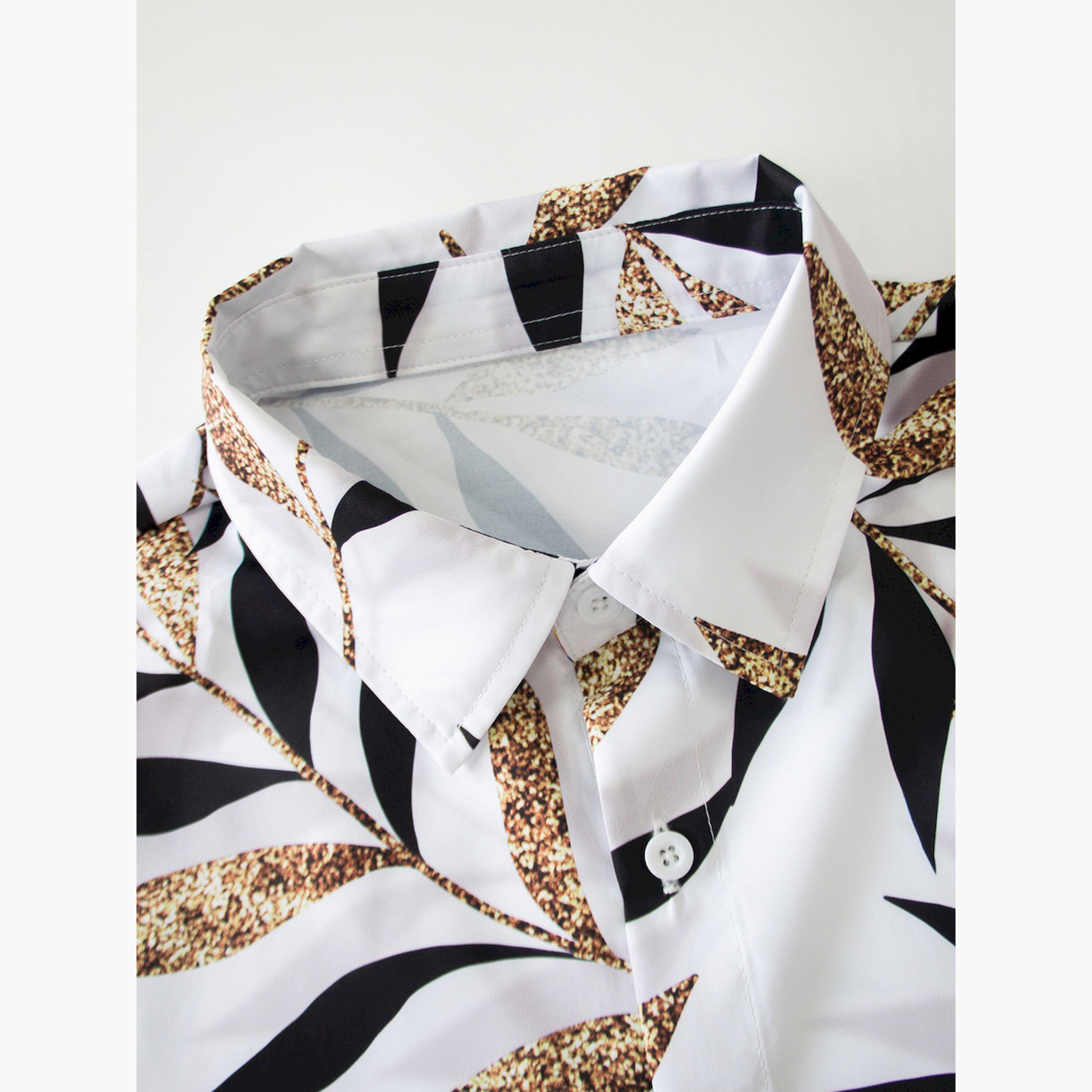 قميص بطبعة جرافيك وأكمام طويلة مع أزرار-men-clothing-shirts-image-3