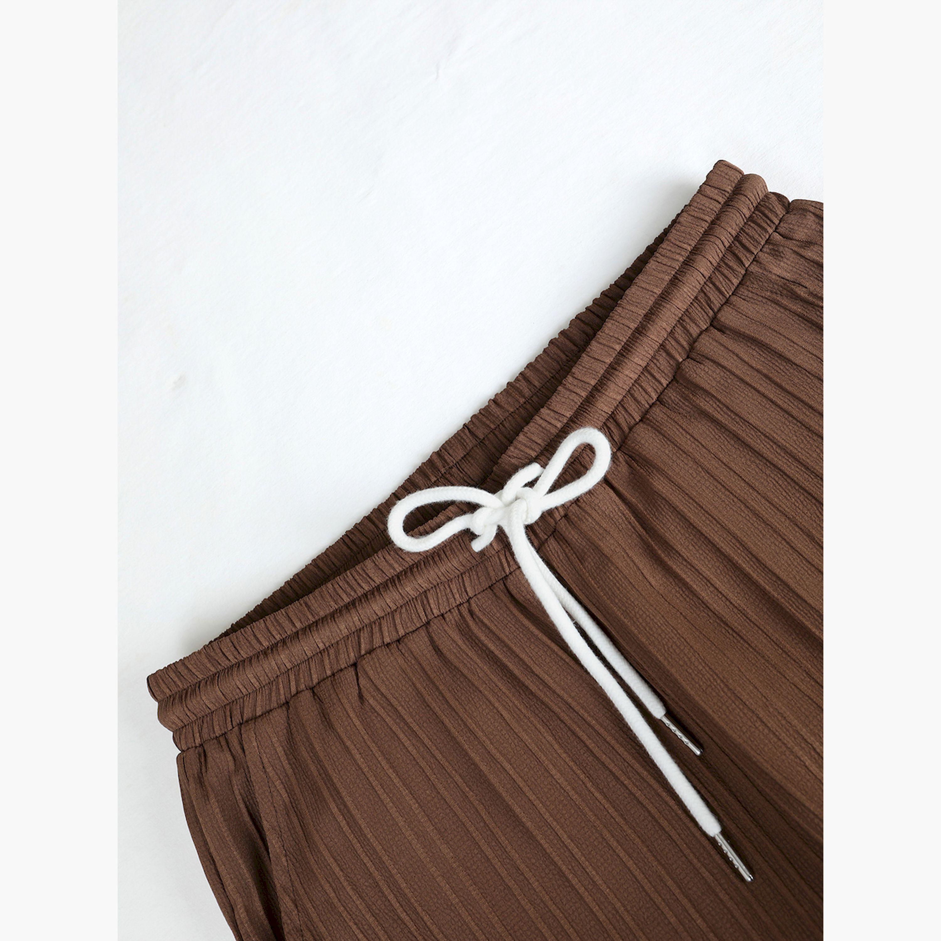 Take Two Solid Short Sleeve Shirt and Pants Co-Ords-men-clothing-coordsets-image-3