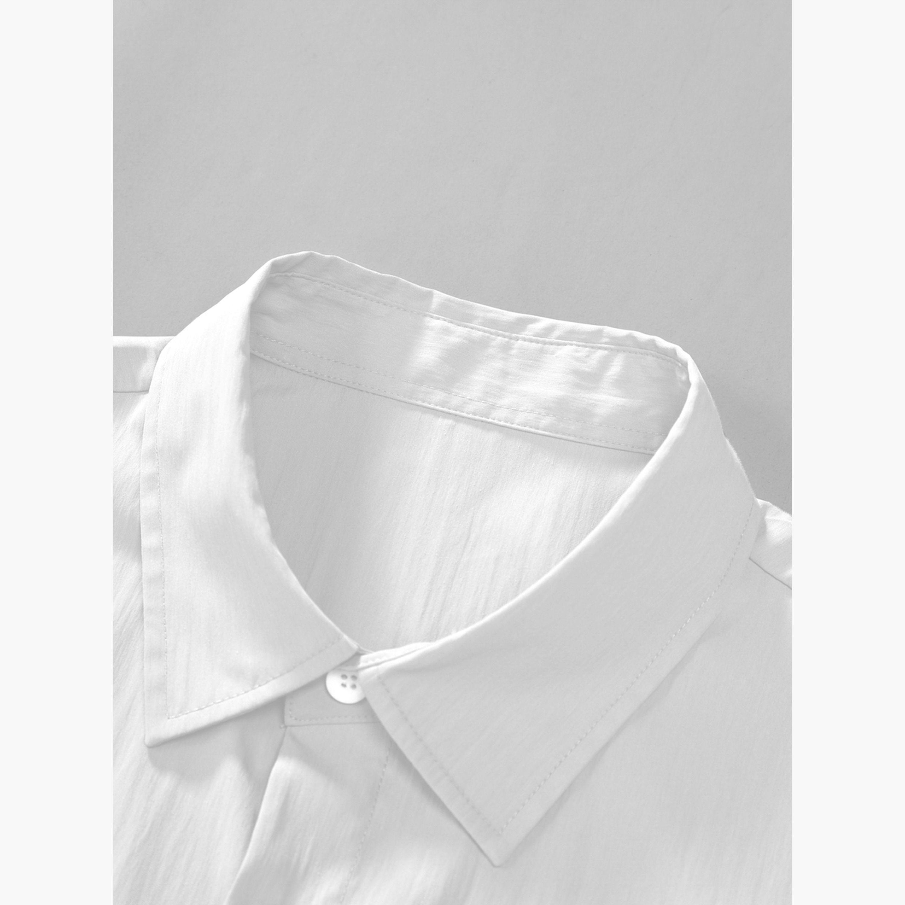 Take Two Solid Short Sleeve Shirt and Shorts Co-Ords-men-clothing-coordsets-image-3