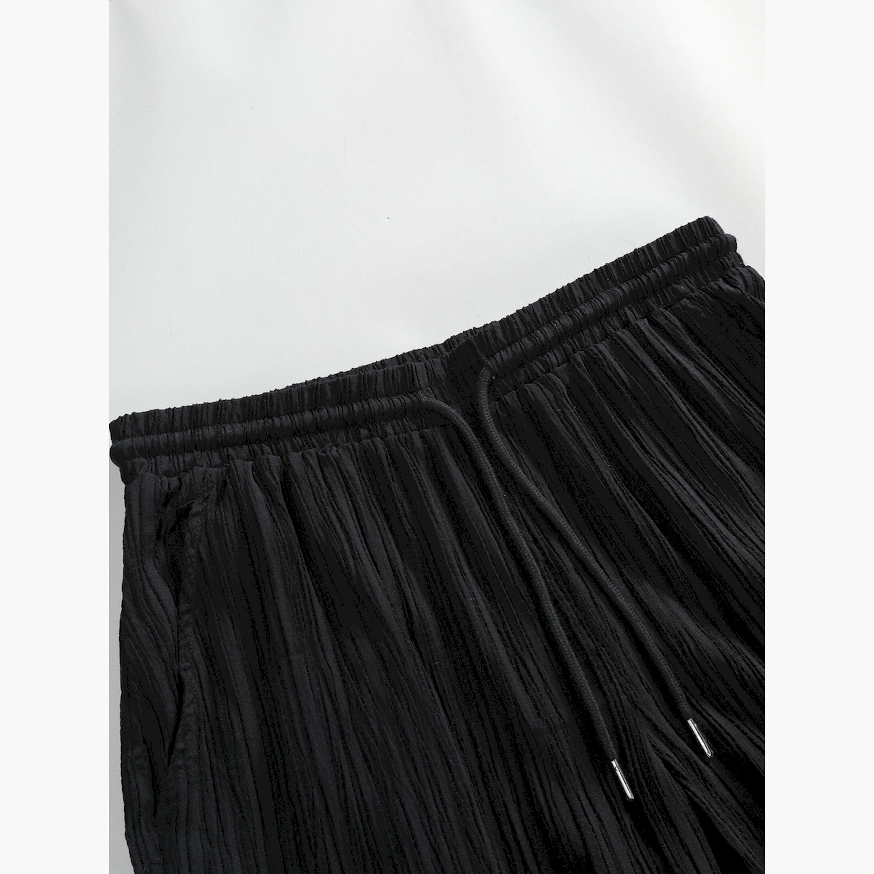 Take Two Textured Short Sleeve Shirt and Shorts Co-Ords-men-clothing-coordsets-image-5
