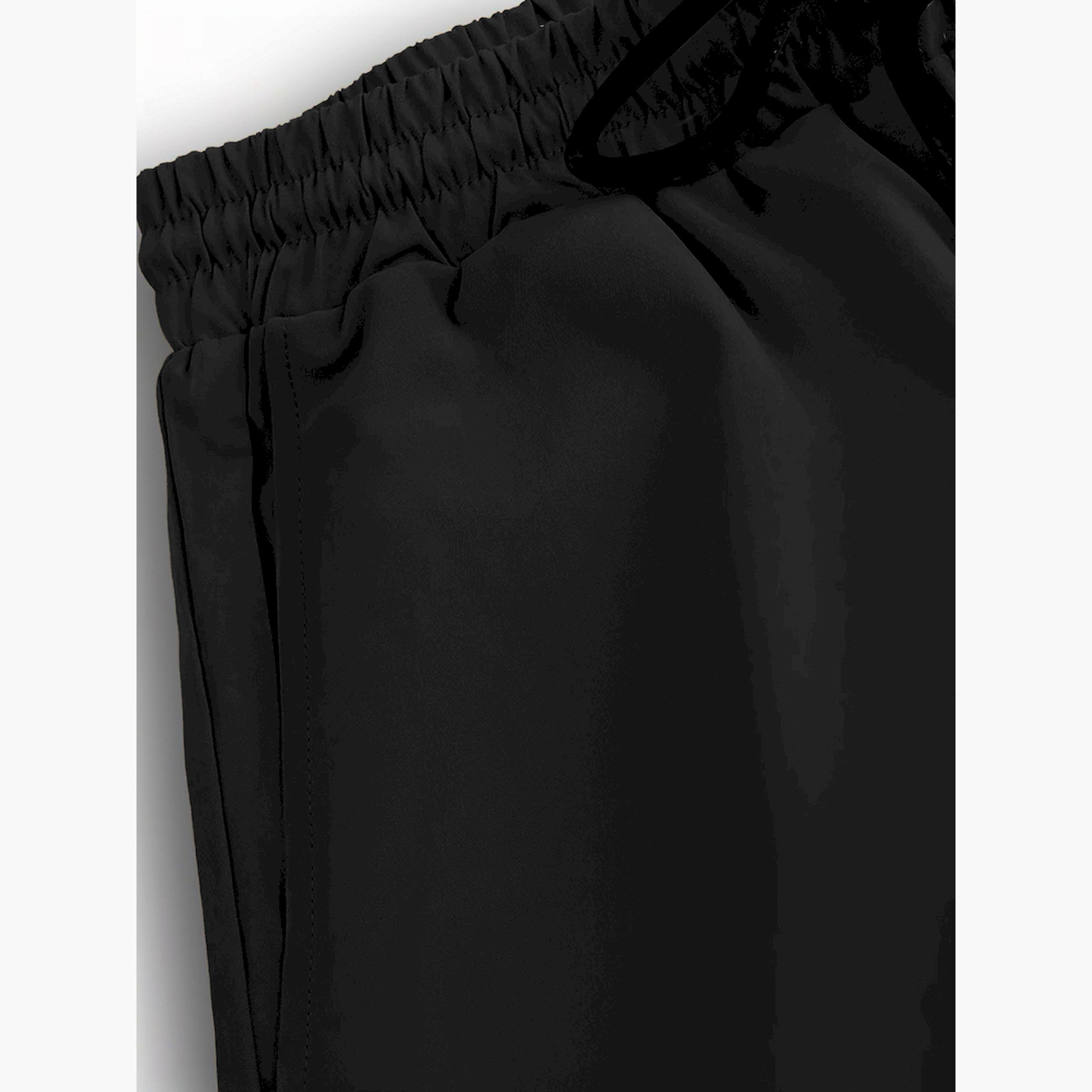 طقم منسق من بنطال وبلوزة سادة بياقة سبريد-men-clothing-coordsets-image-5