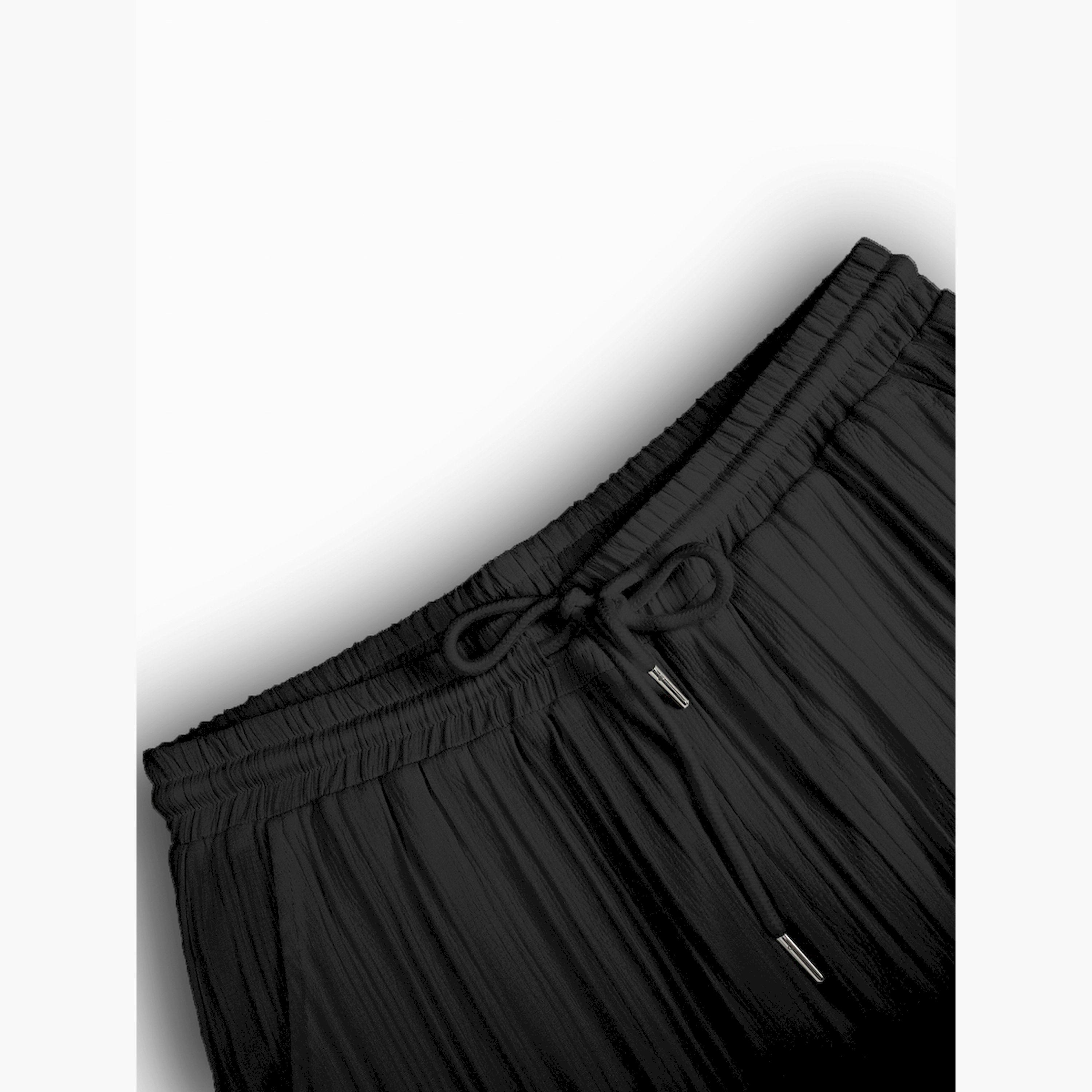 طقم منسق من بنطال وبلوزة مخططة بياقة قائمة-men-clothing-coordsets-image-5
