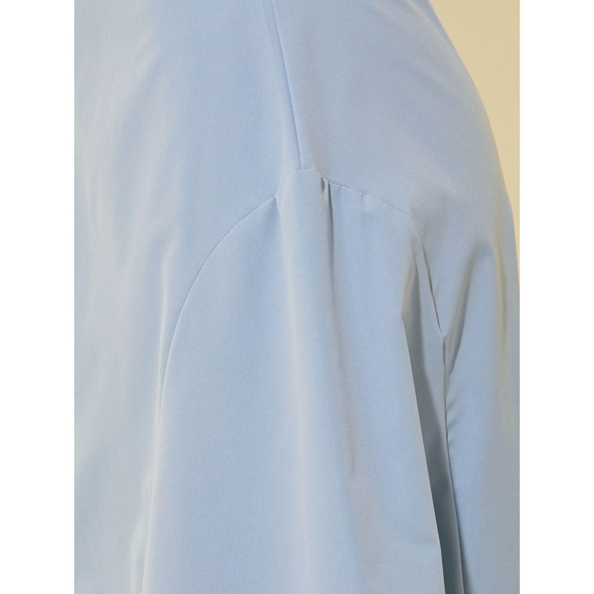 تنورة ميدي سادة بحافة واسعة-women-clothing-bottoms-skirts-image-3