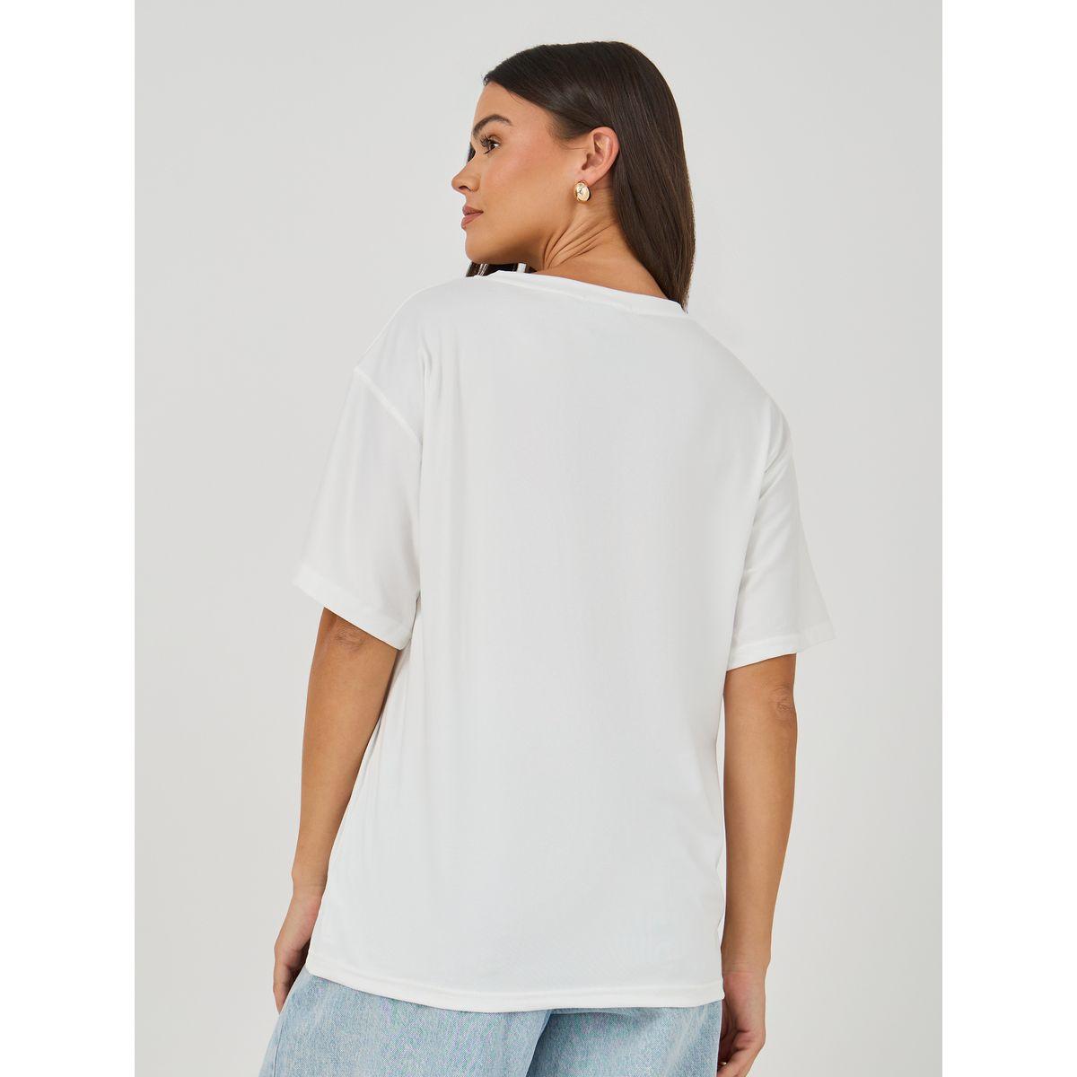 Styli Floral Graphic Print Short Sleeve Oversized T-Shirt-women-clothing-tshirts-image-4