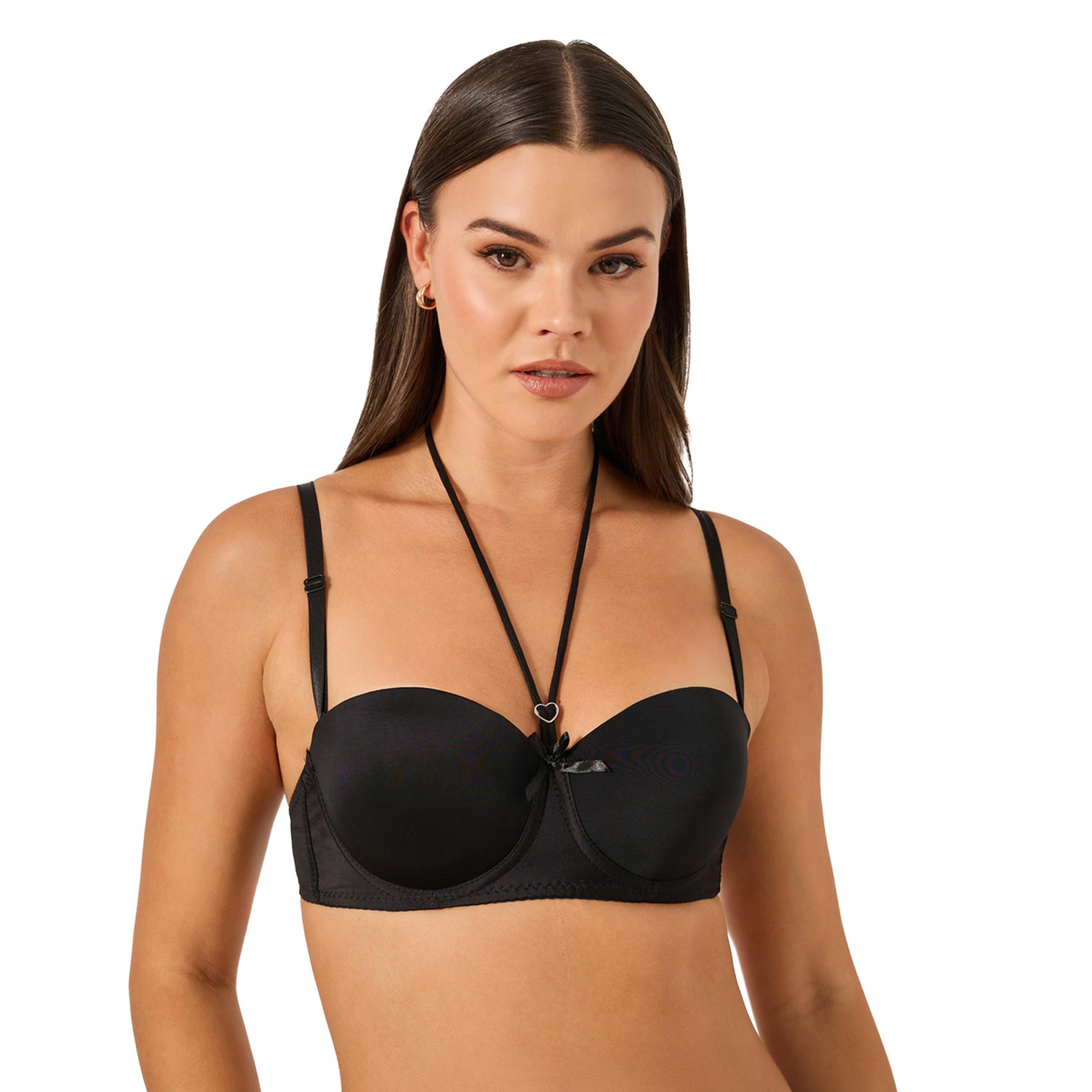 ستايلي - حمالة صدر مبطنة بسلك مع حزام أمامي قابل للتعديل-women-clothing-lingerie-bras-image-1