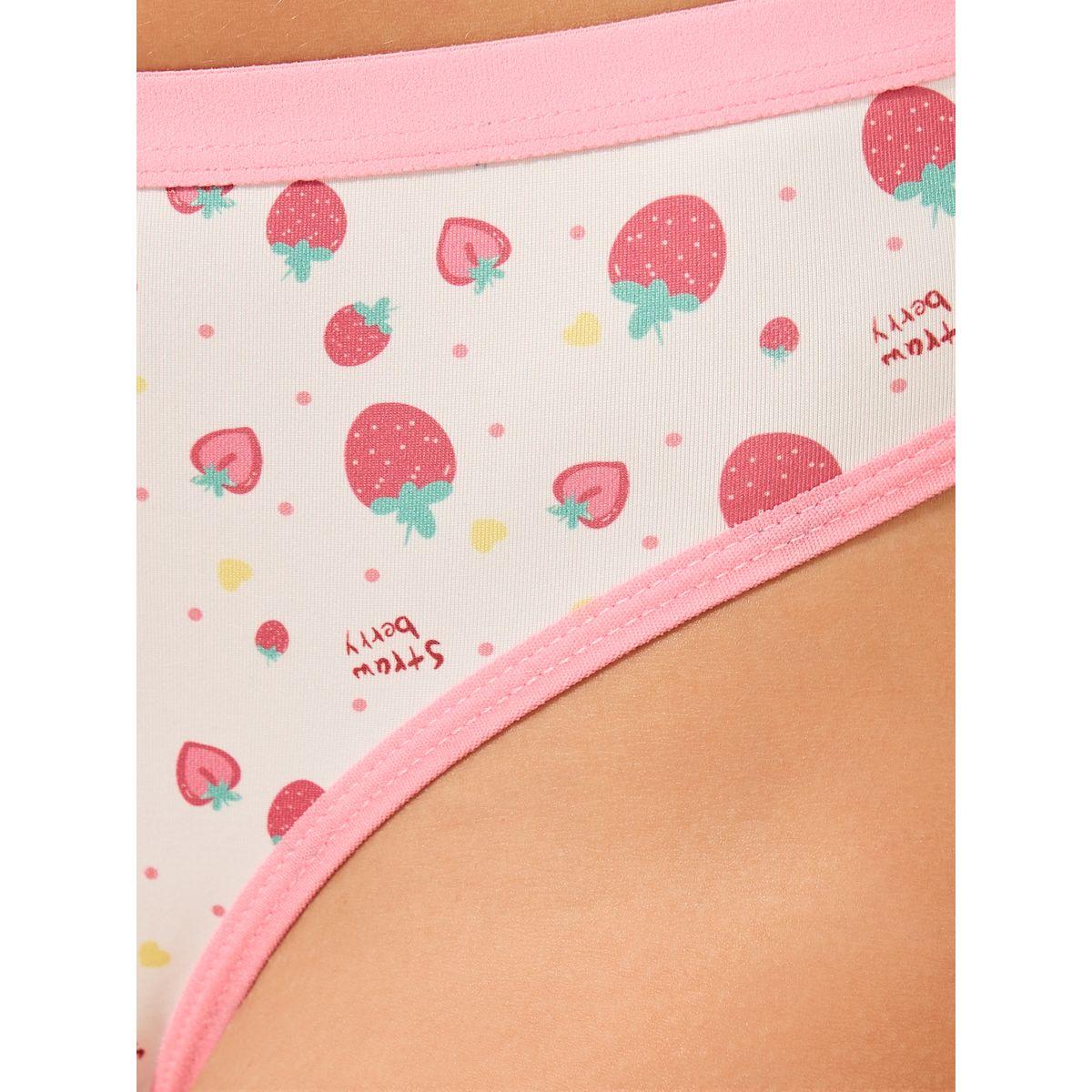 Styli Pack of 5 - Fruit Printed Bikini Briefs-women-clothing-lingerie-panties-image-3