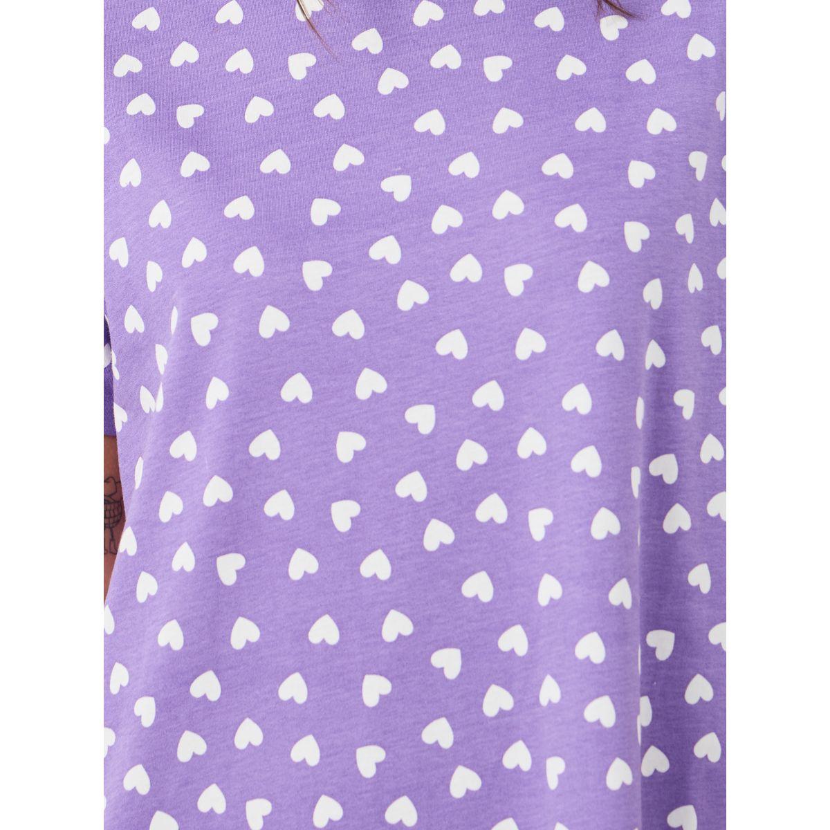 مجموعة من 2 قميص نوم بطبعات جرافيك-women-clothing-nightwear-nighties-image-4