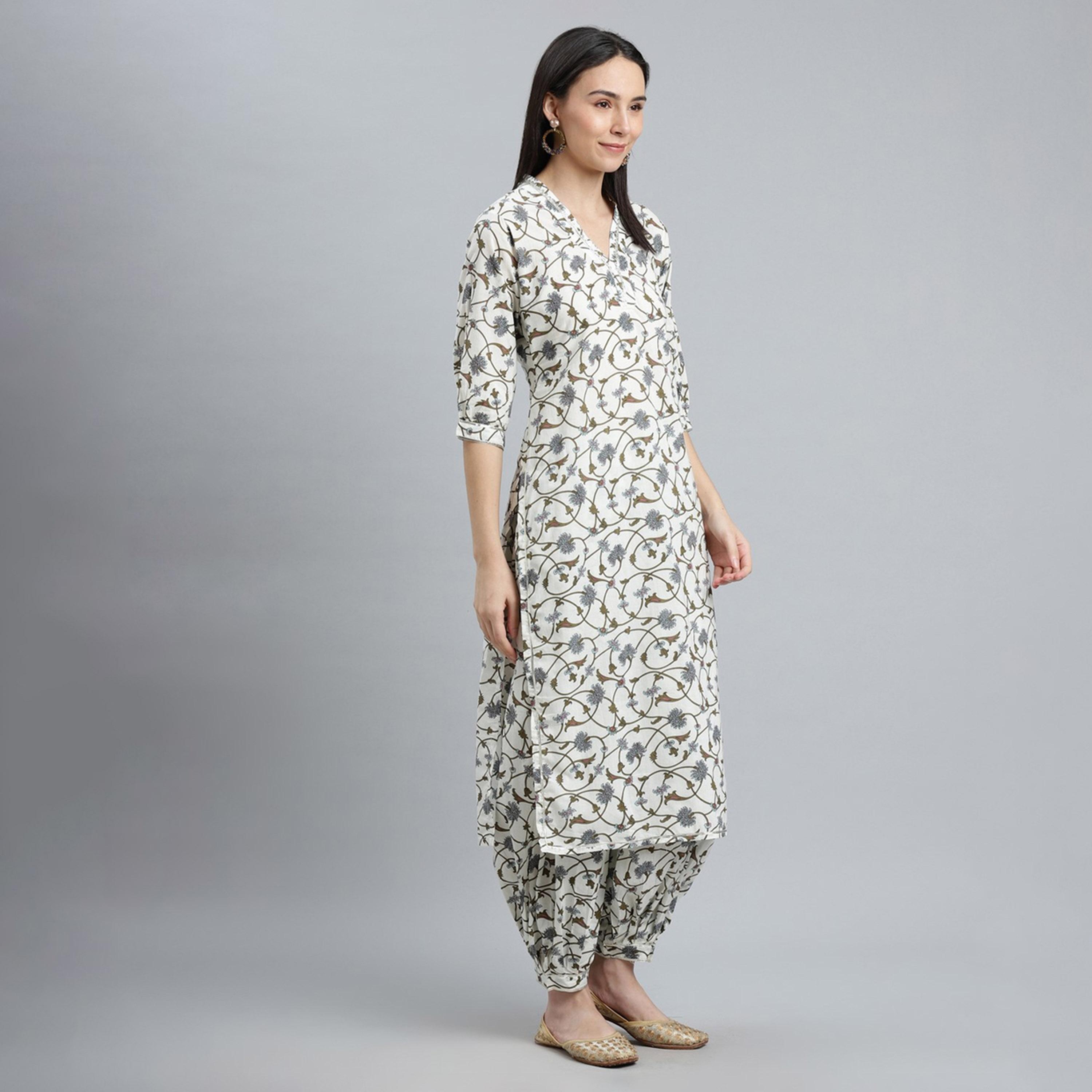 Libas X Styli Printed Straight Kurta and Printed Salwar with Dupatta Set-women-clothing-ethnicwear-sareesets-image-3