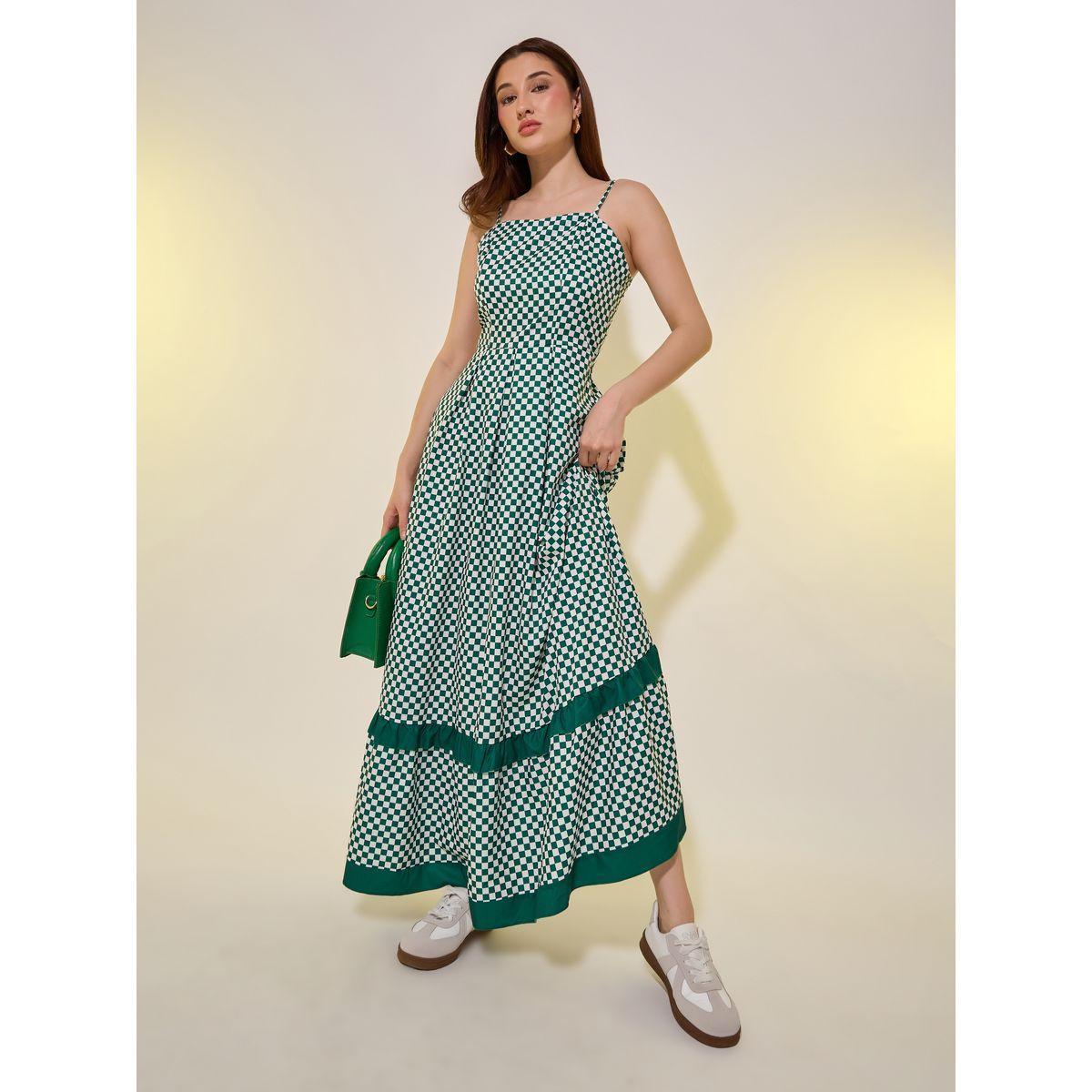 فستان طويل بحافة واسعة وكسرات-women-clothing-dresses-image-3