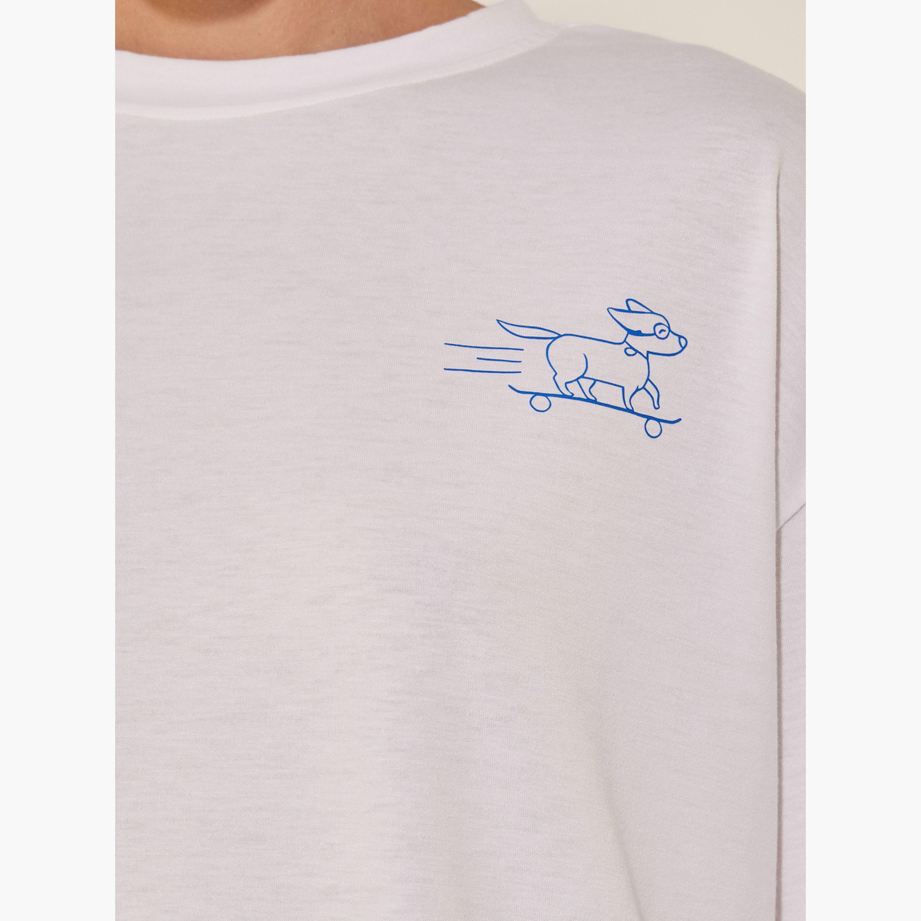 Take Two Graphic Print Round Neck Oversized T-Shirt-women-clothing-tshirts-image-5
