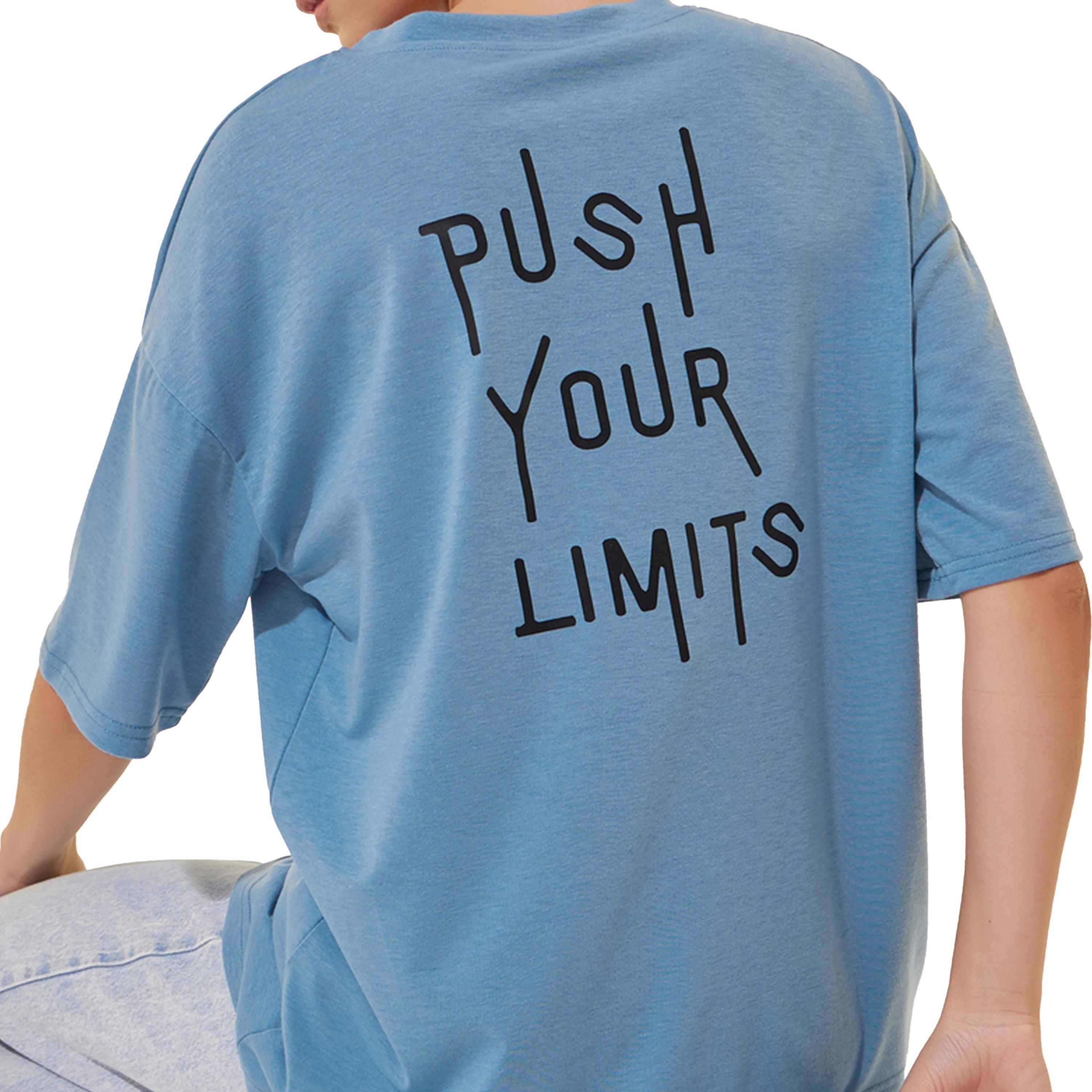 Take Two Slogan Print Round Neck Oversized T-Shirt-women-clothing-tshirts-image-2