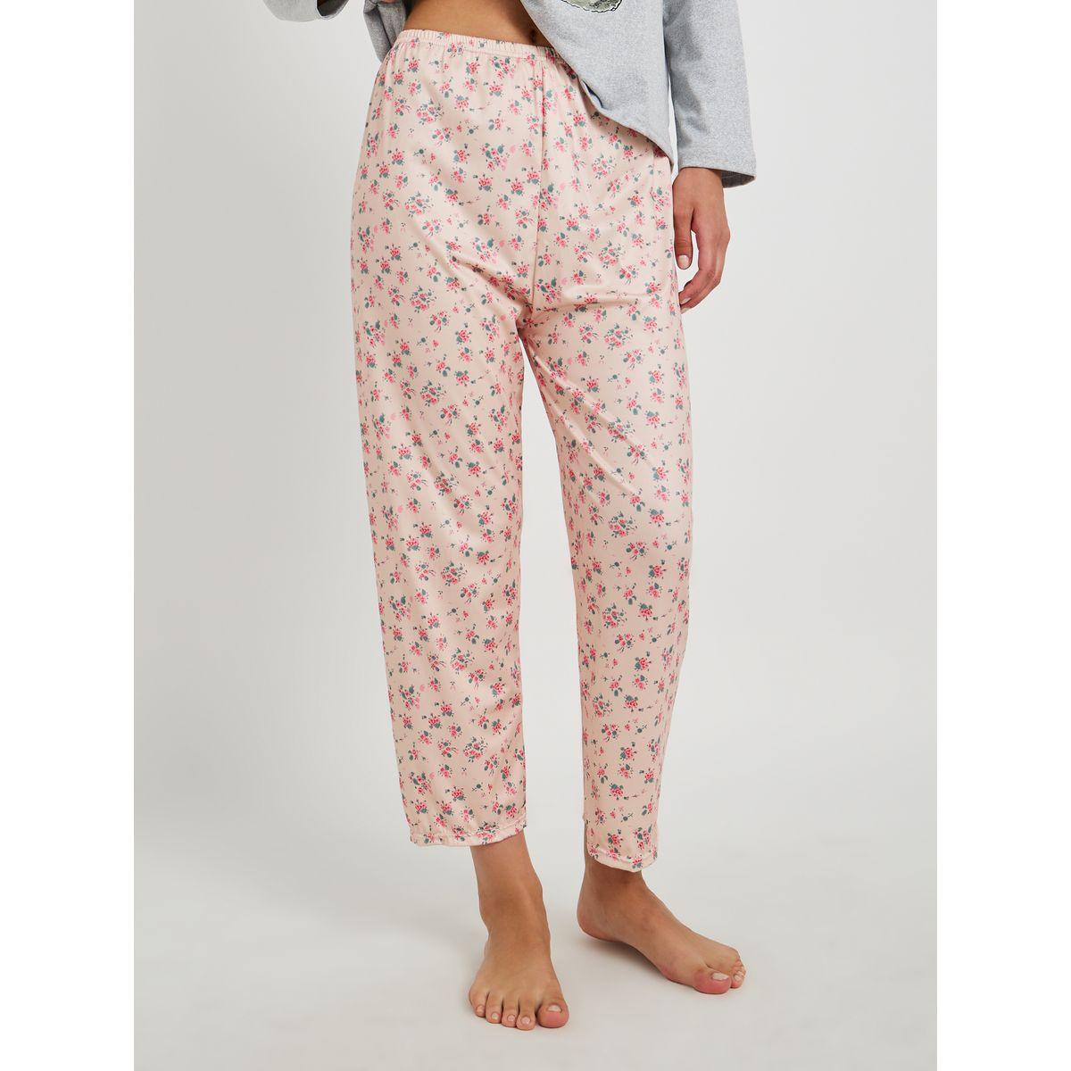 طقم بيجاما من بنطال وتيشيرت بأكمام طويلة-women-clothing-nightwear-pyjamas-longsets-image-5