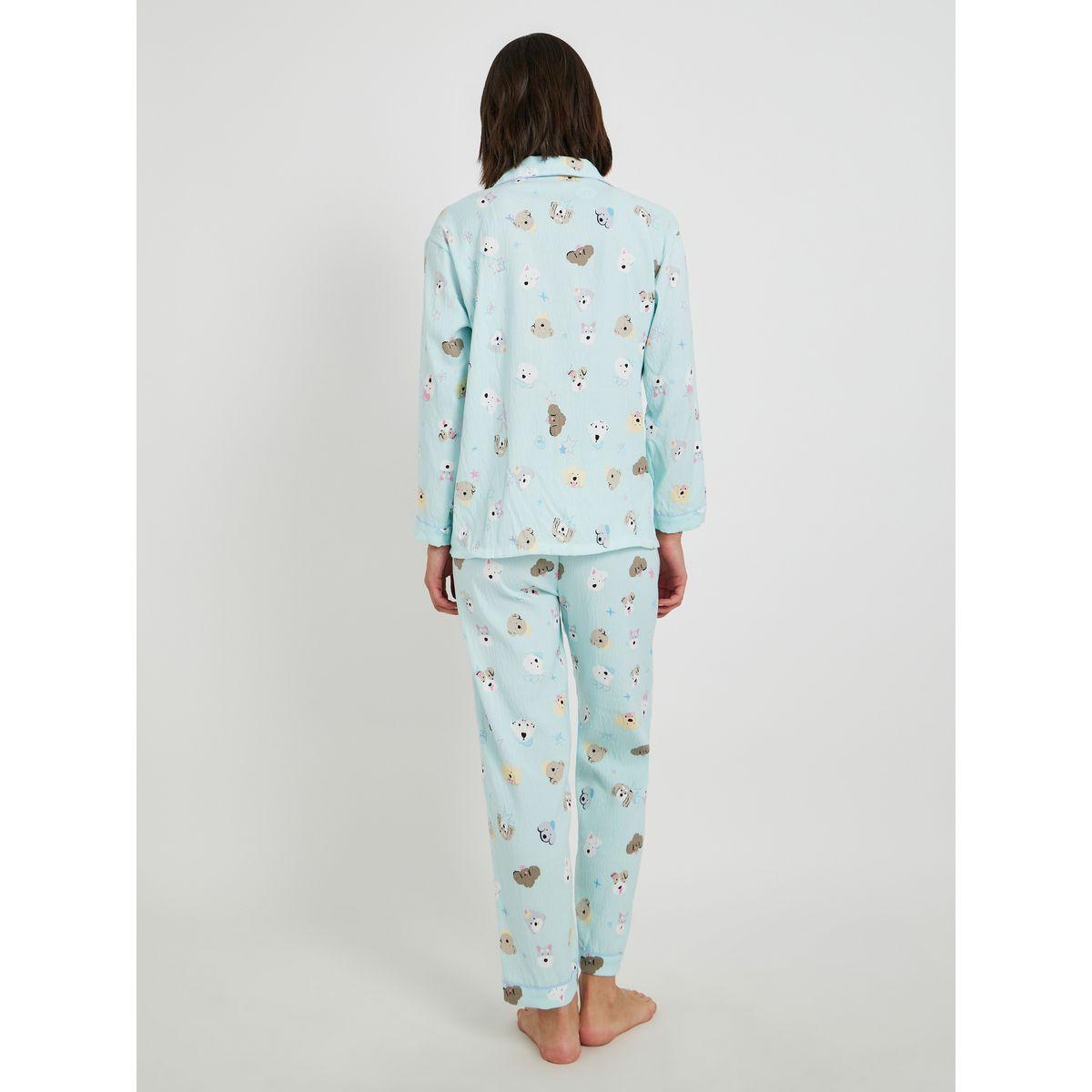 Styli All Over Printed Long Sleeve Shirt and Pyjama Set-women-clothing-nightwear-pyjamas-longsets-image-4