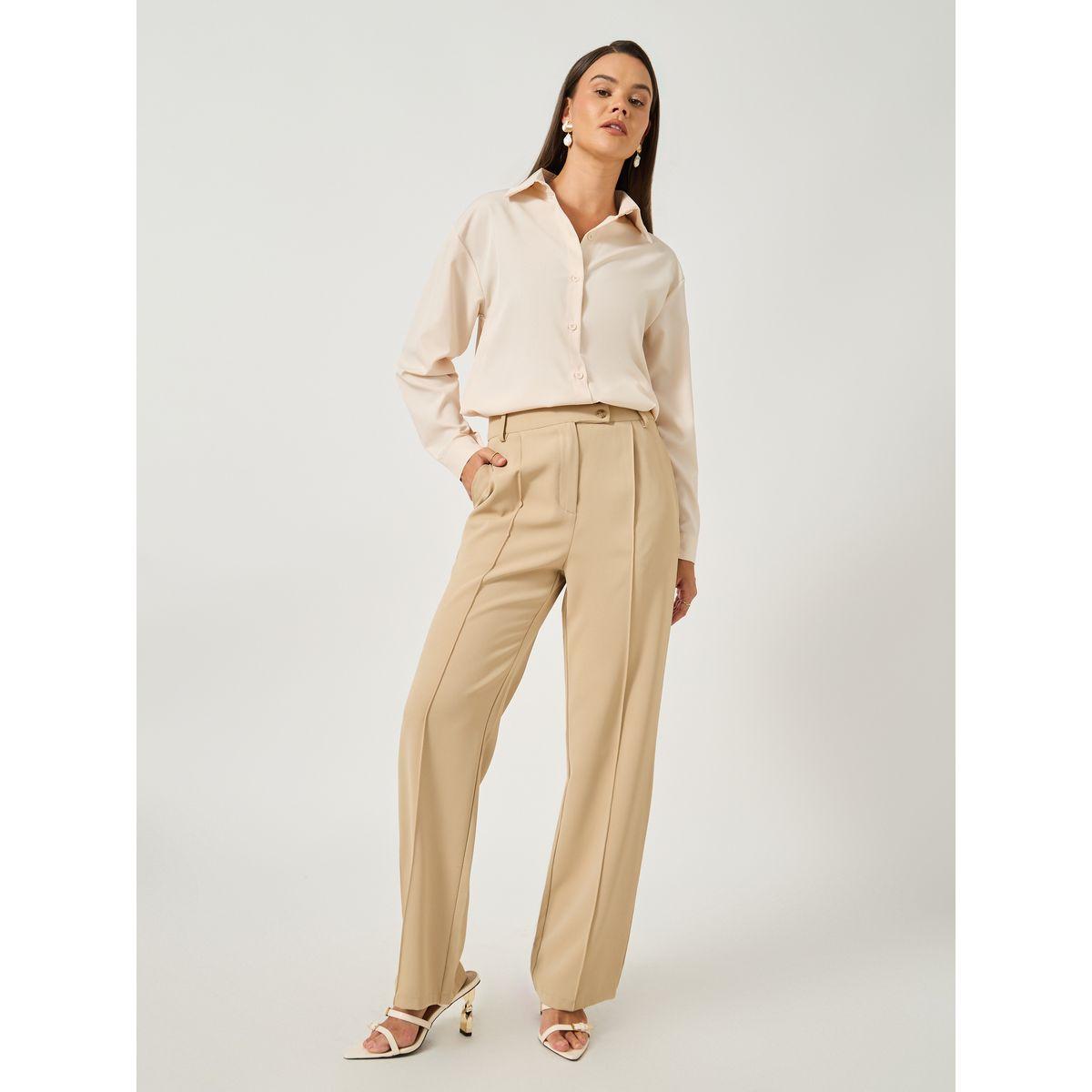 Take Two Solid Button Front Long Sleeve Shirt-women-clothing-shirtsandblouses-shirts-image-2