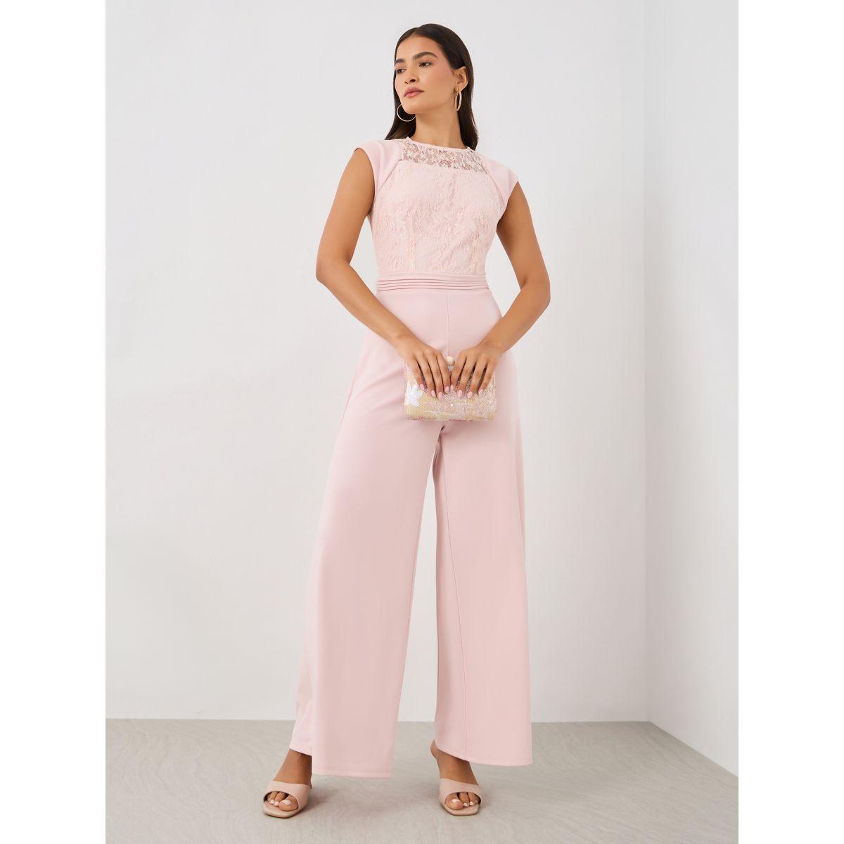 جمبسوت بأرجل واسعة وتفاصيل دانتيل-women-clothing-jumpsuits-image-1