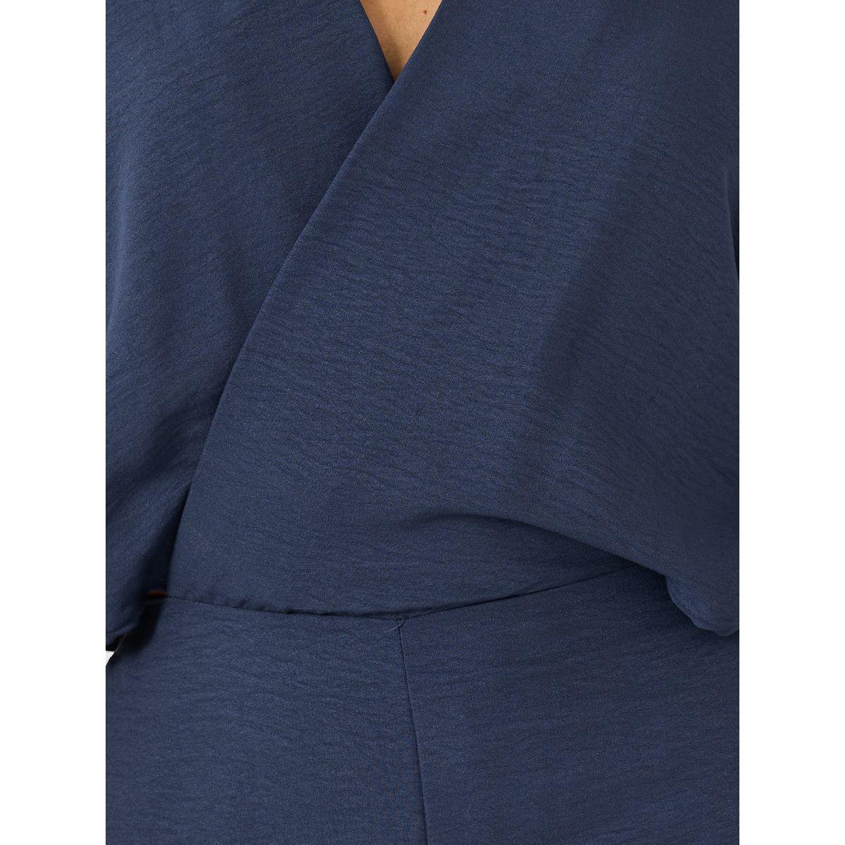 Styli Solid Batwing Sleeves Wrap Look Wide Leg Jumpsuit-women-clothing-jumpsuits-image-3