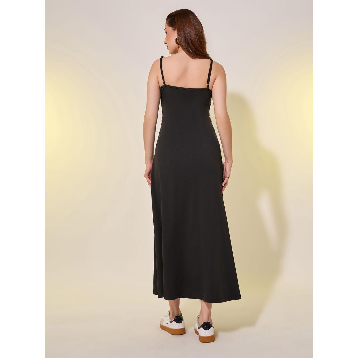 Styli Solid Contrast Trim Sleeveless A-Line Midi Dress-women-clothing-dresses-image-5