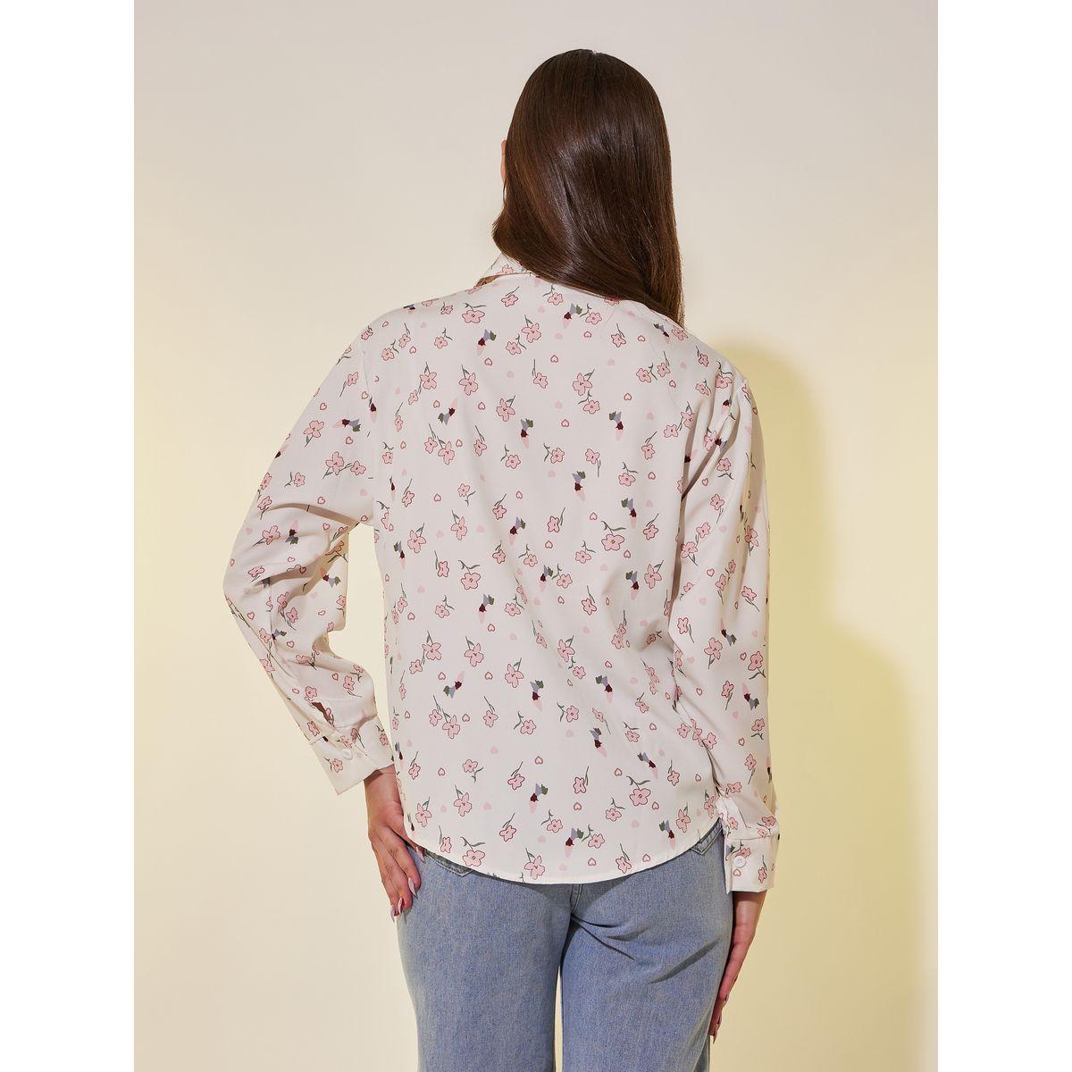 بلوزة فضفاضة بطبعة زهور وأكمام طويلة-women-clothing-shirtsandblouses-shirts-image-4