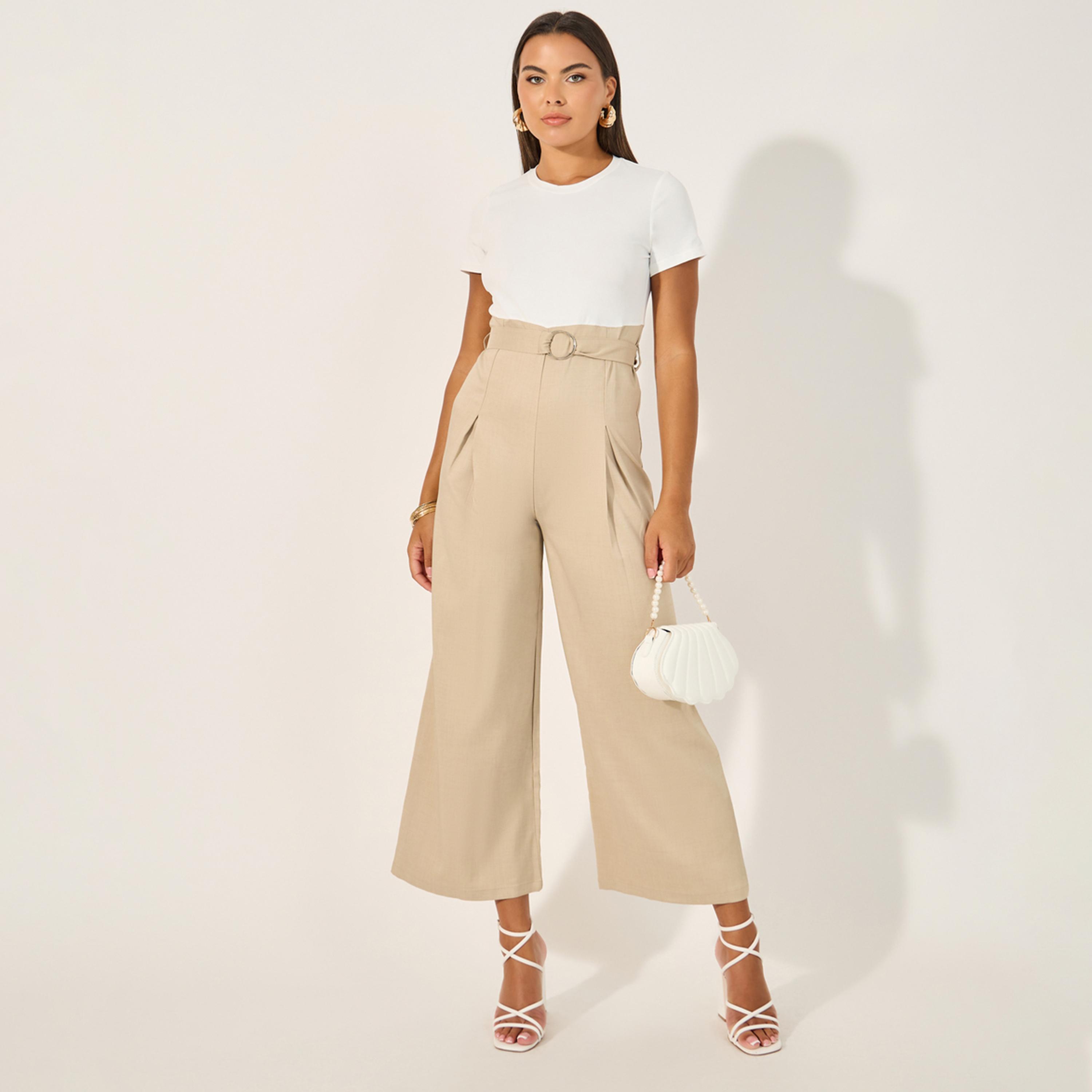 جمبسوت بأرجل واسعة ونمط كتل الالوان-women-clothing-jumpsuits-image-1