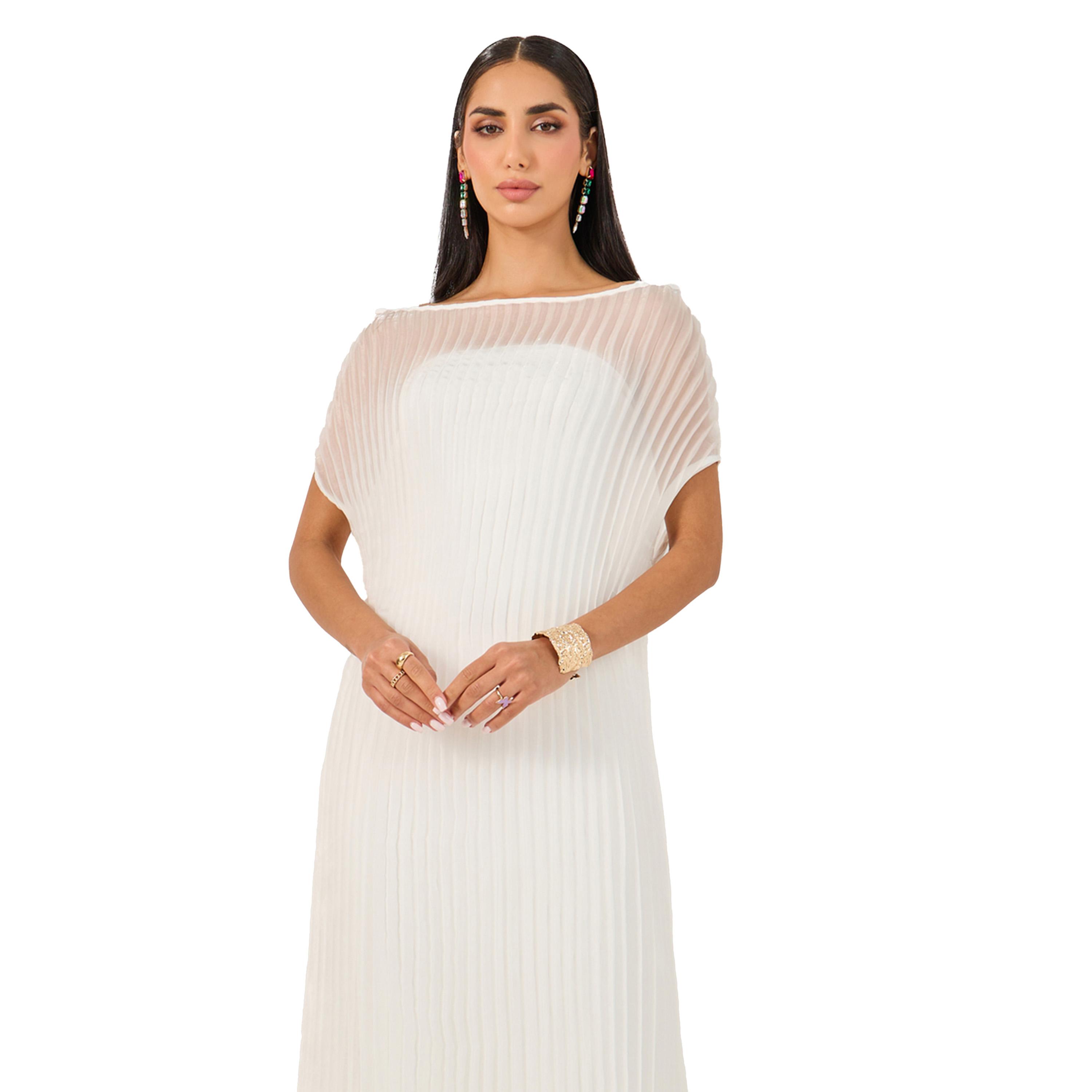 فستان طويل أنيق مزين بكسرات-women-clothing-dresses-image-3