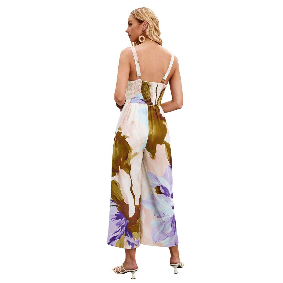 Styli Allover Plant Print Cami Jumpsuit-women-clothing-jumpsuits-image-12