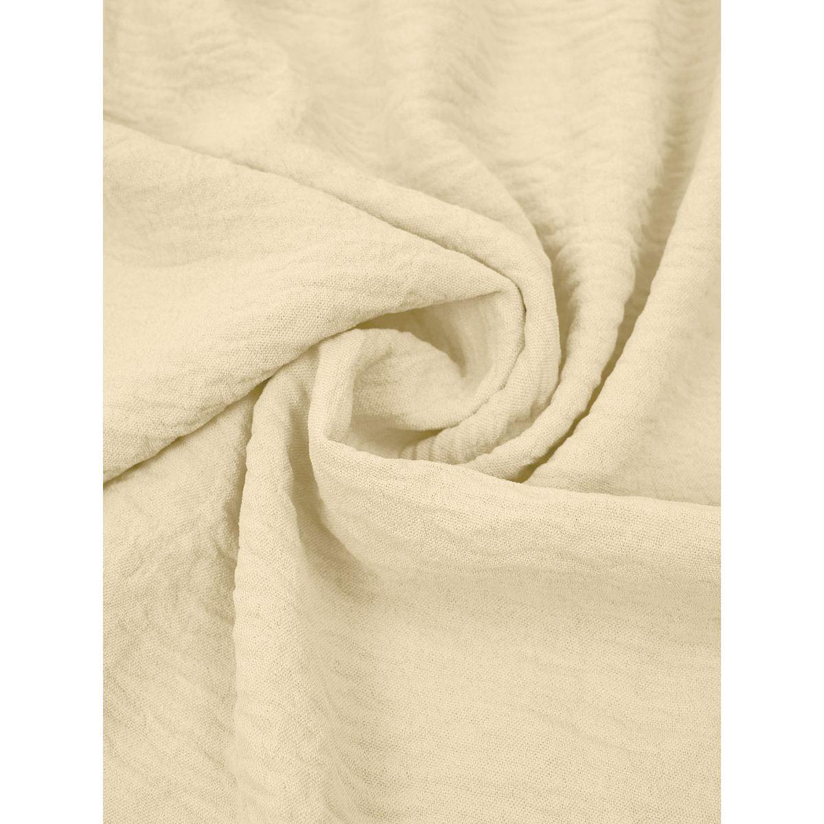 Styli Yellow Solid A-Line Casual Short Sleeve Midi Dress-women-clothing-dresses-image-4