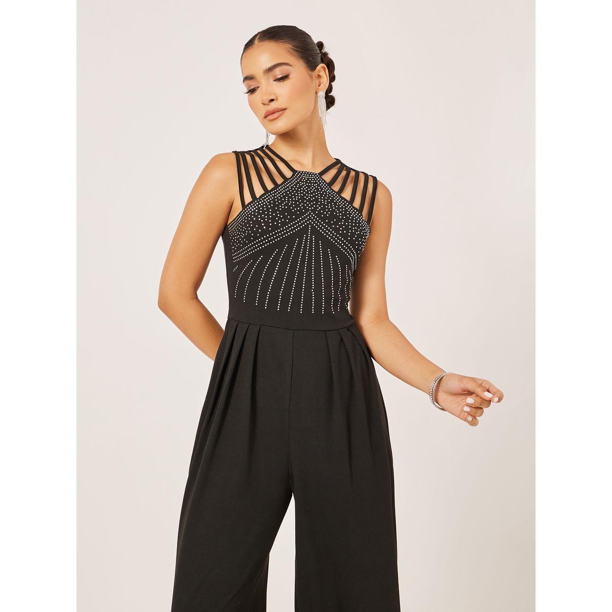 جمبسوت منمق بأرجل واسعة-women-clothing-jumpsuits-image-3