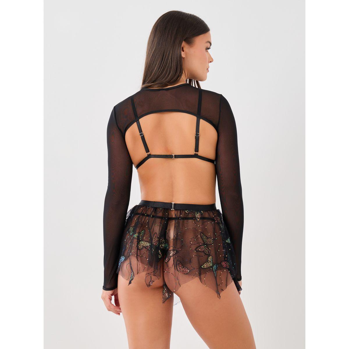 مجموعة من صدرية وتنورة مع سروال داخلي وجاكيت شراج-women-clothing-lingerie-lingeriesets-image-5
