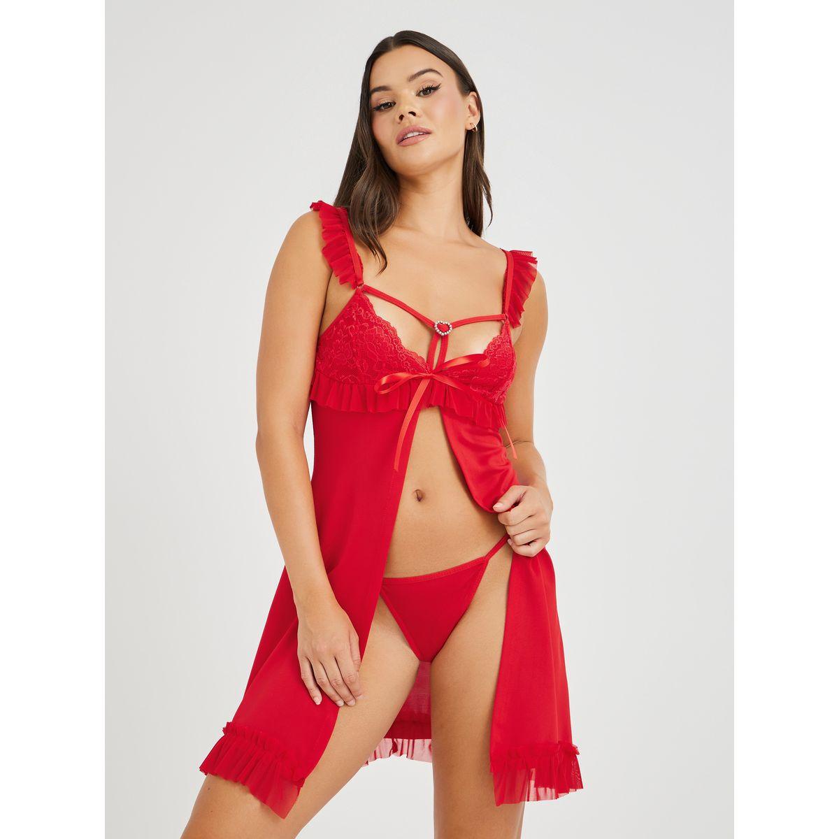بيبي دول بشق امامي مع سروال داخلي-women-clothing-lingerie-babydollsandbodysuits-image-1
