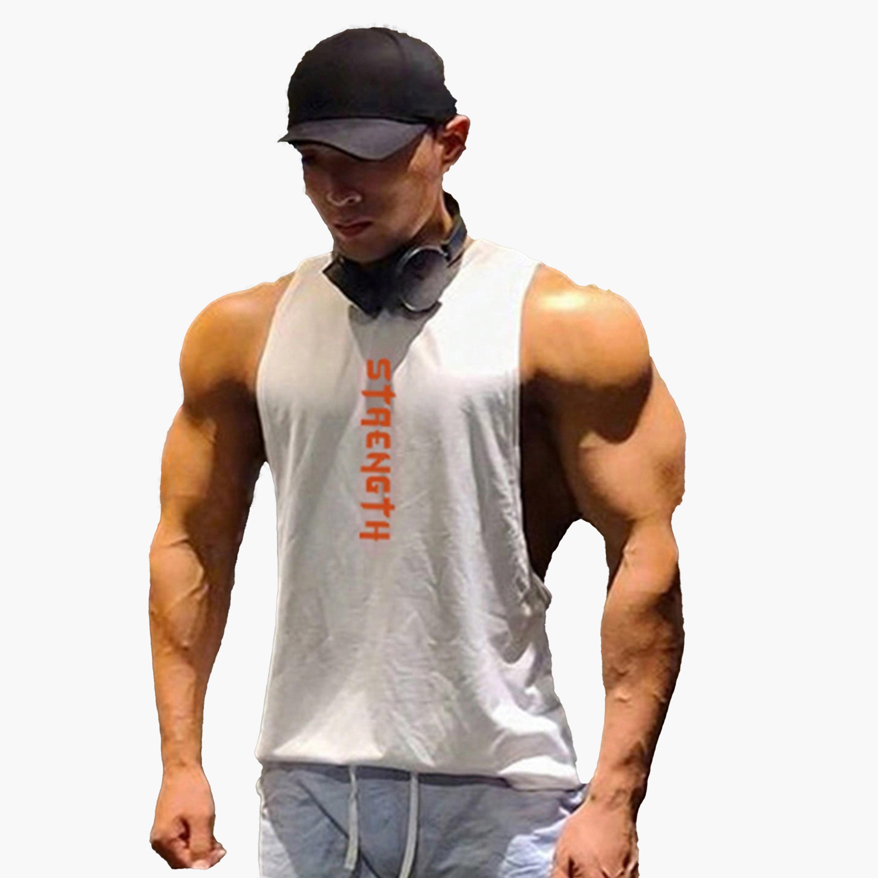 تيشيرت كت بياقة دائرية وطبعة تايبوجرافي-men-clothing-sportswearandactivewear-tshirtsandpolos-image-1