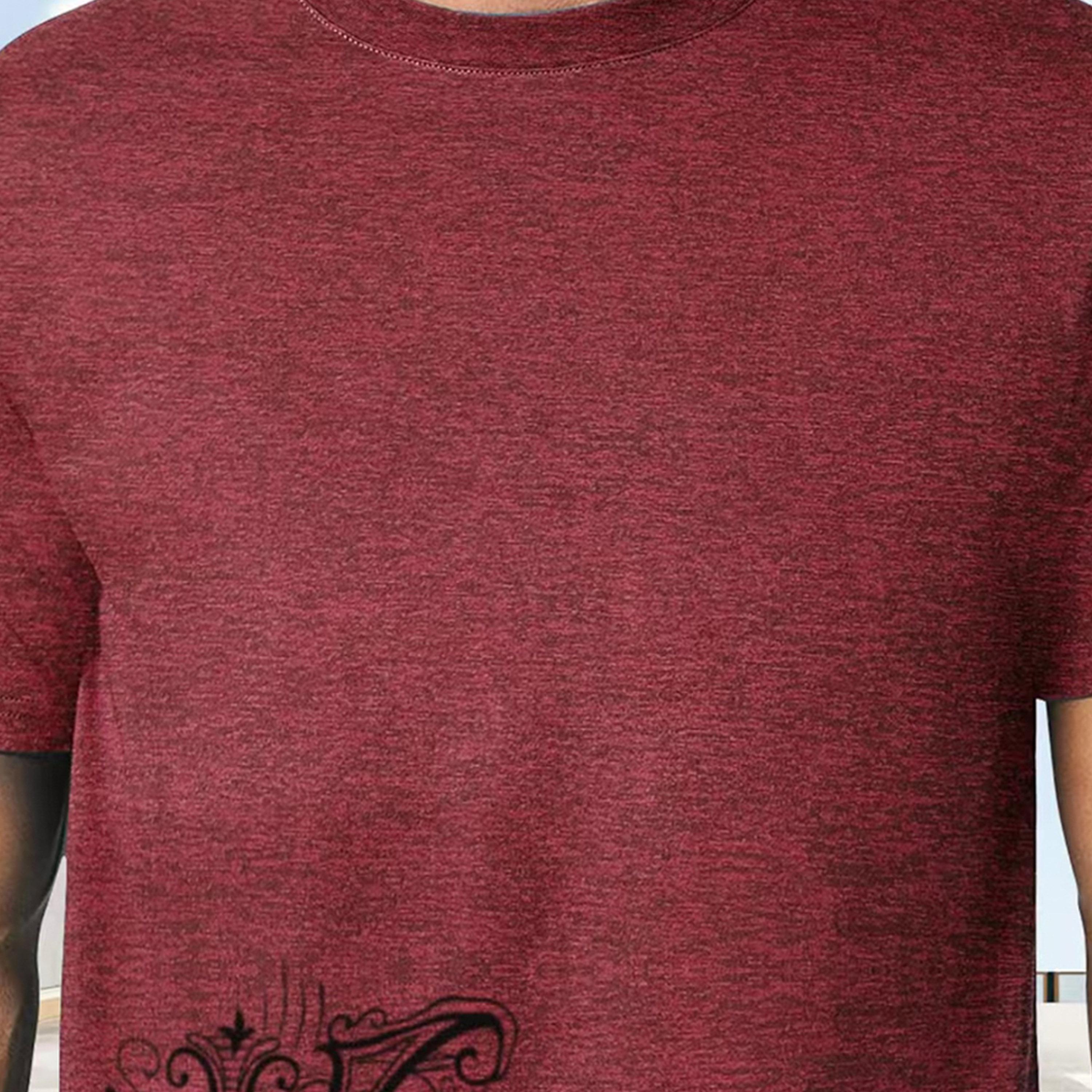 Take Two Letter Graphic Print Short Sleeve T-Shirt-men-clothing-tshirtsandpolos-tshirts-image-2