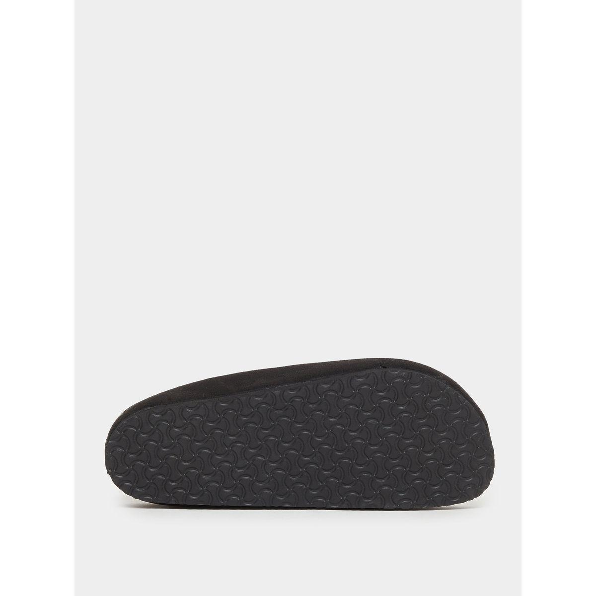Styli Plain Round Toe Faux Suede Clog Sandals-men-shoes-sandals-image-6