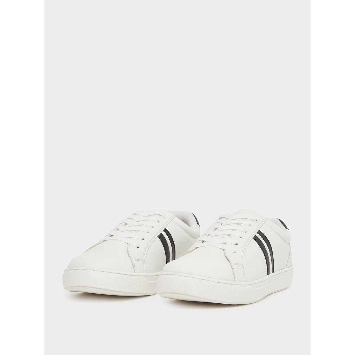 Styli Twin Stripe Lace Up Court Sneakers-men-shoes-sneakers-image-2