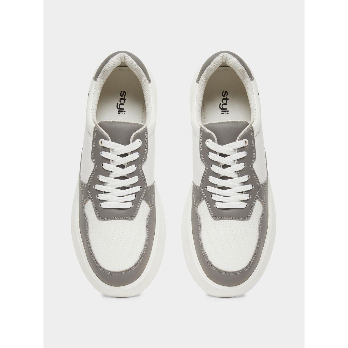 Styli Color Block Lace Up Sneakers-men-shoes-sneakers-image-5