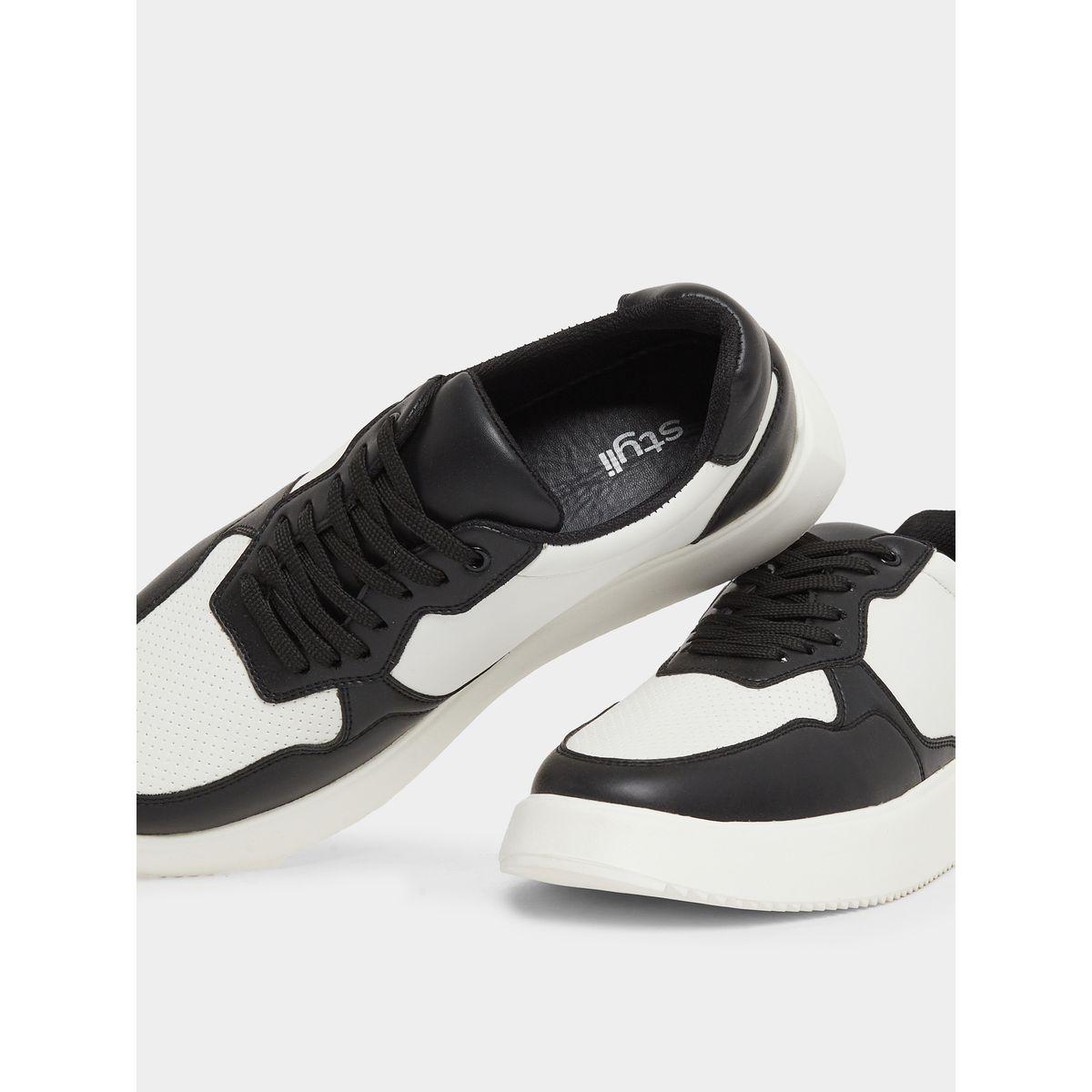 حذاء سنيكرز بنمط كتل الألوان مع أربطة-men-shoes-sneakers-image-3